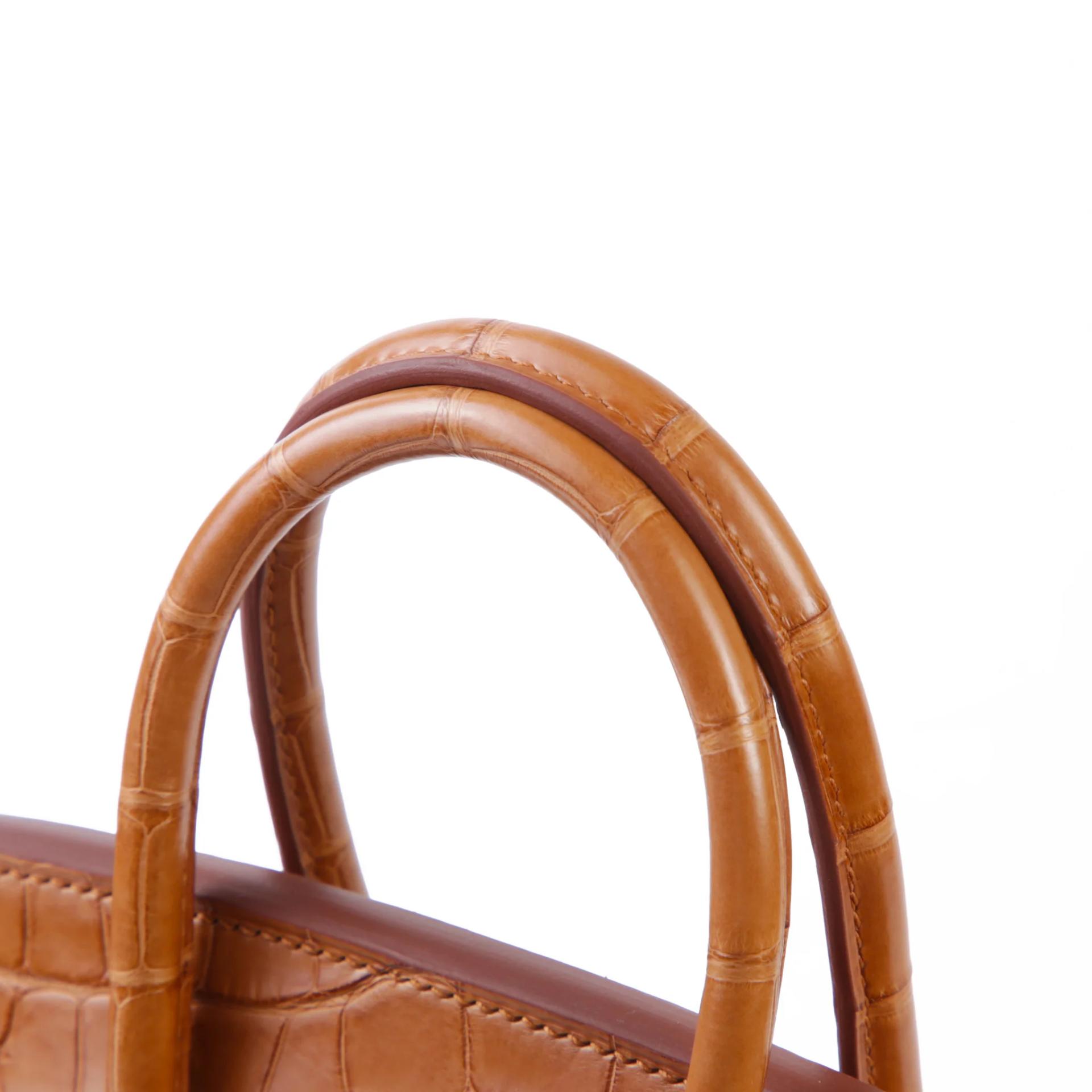 Brand New ( Rank N ) HERMÈS Birkin 25 Touch Gold (37) Matte Alligator Palladium hardware K (2025) - 3