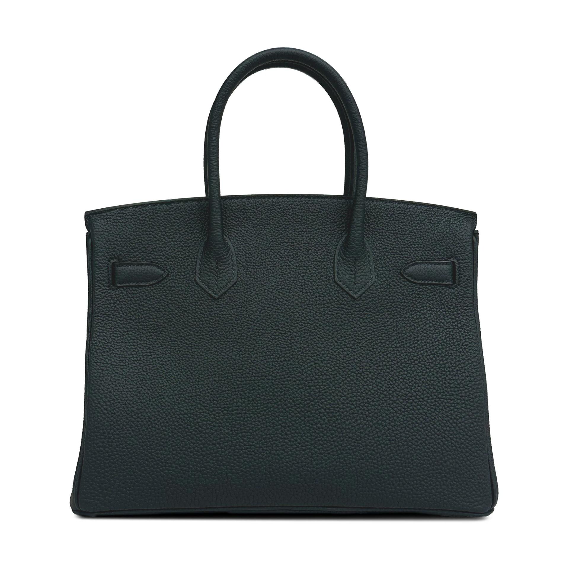 Brand New ( Rank N ) HERMÈS Birkin 30 Noir (89) Togo Palladium hardware G (2026) - 2