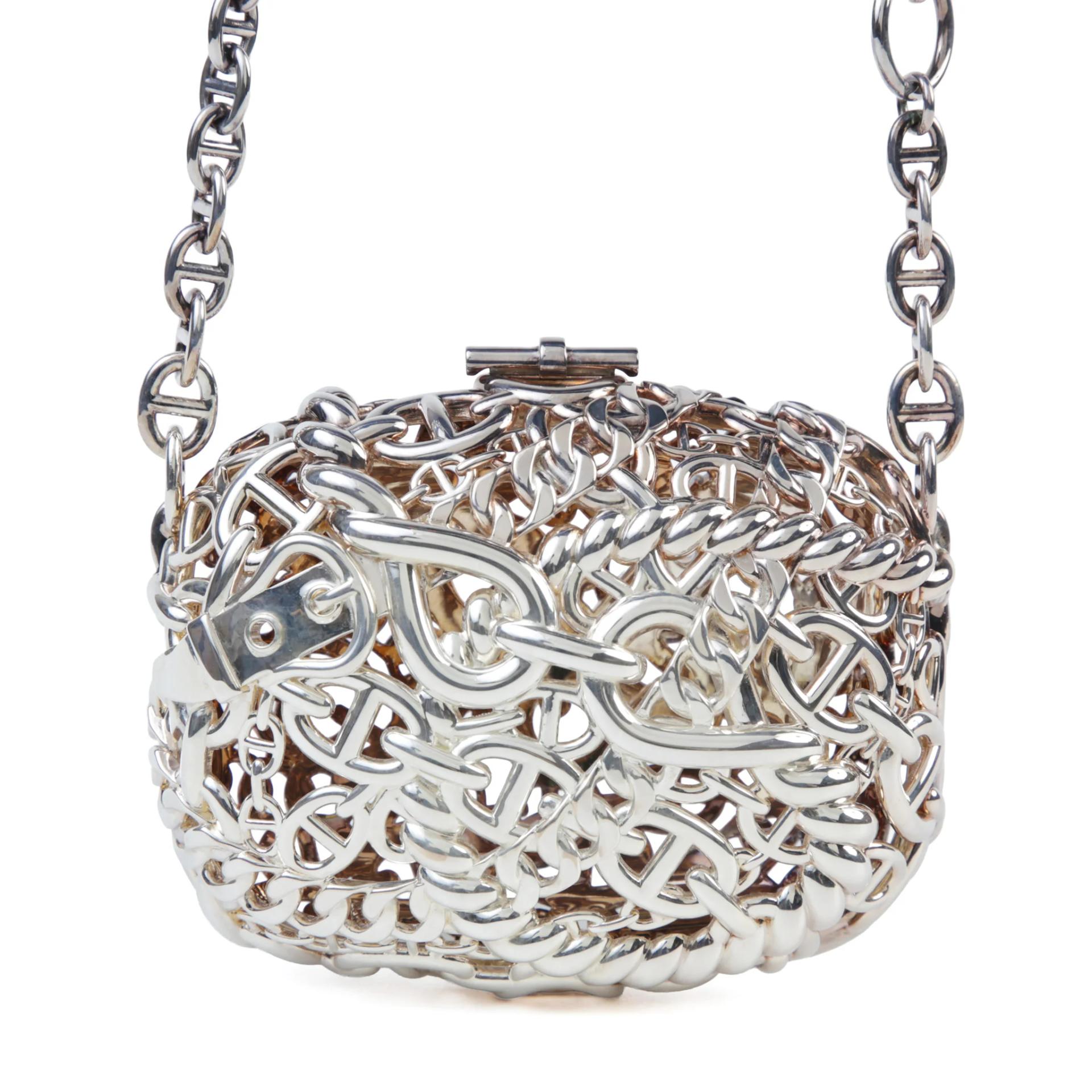 Sac bijou Chaine d’Ancre 银色