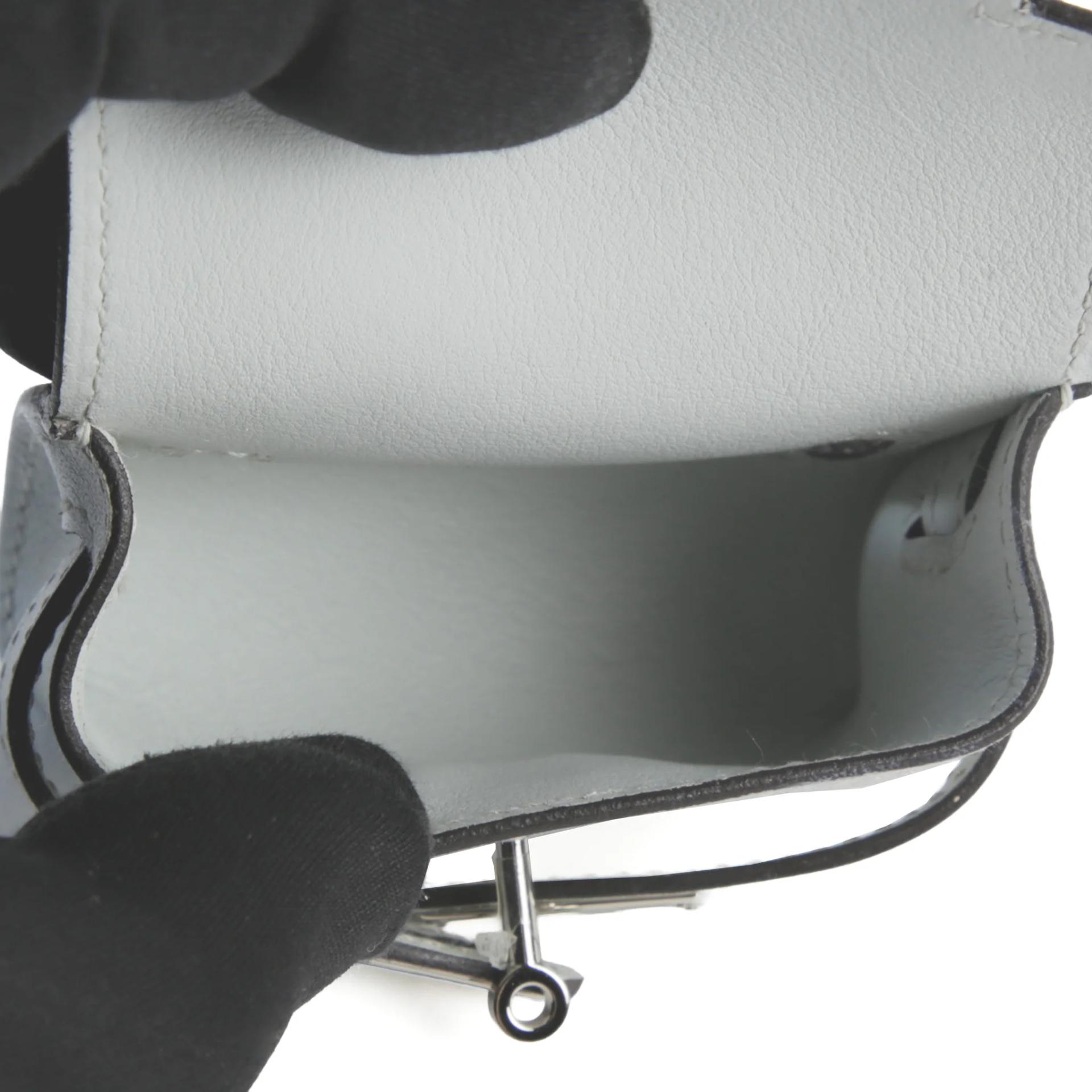 Unused ( Rank NS ) HERMÈS Kelly Moove Gris Platine (N4) Swift Palladium hardware W (2024) - 15