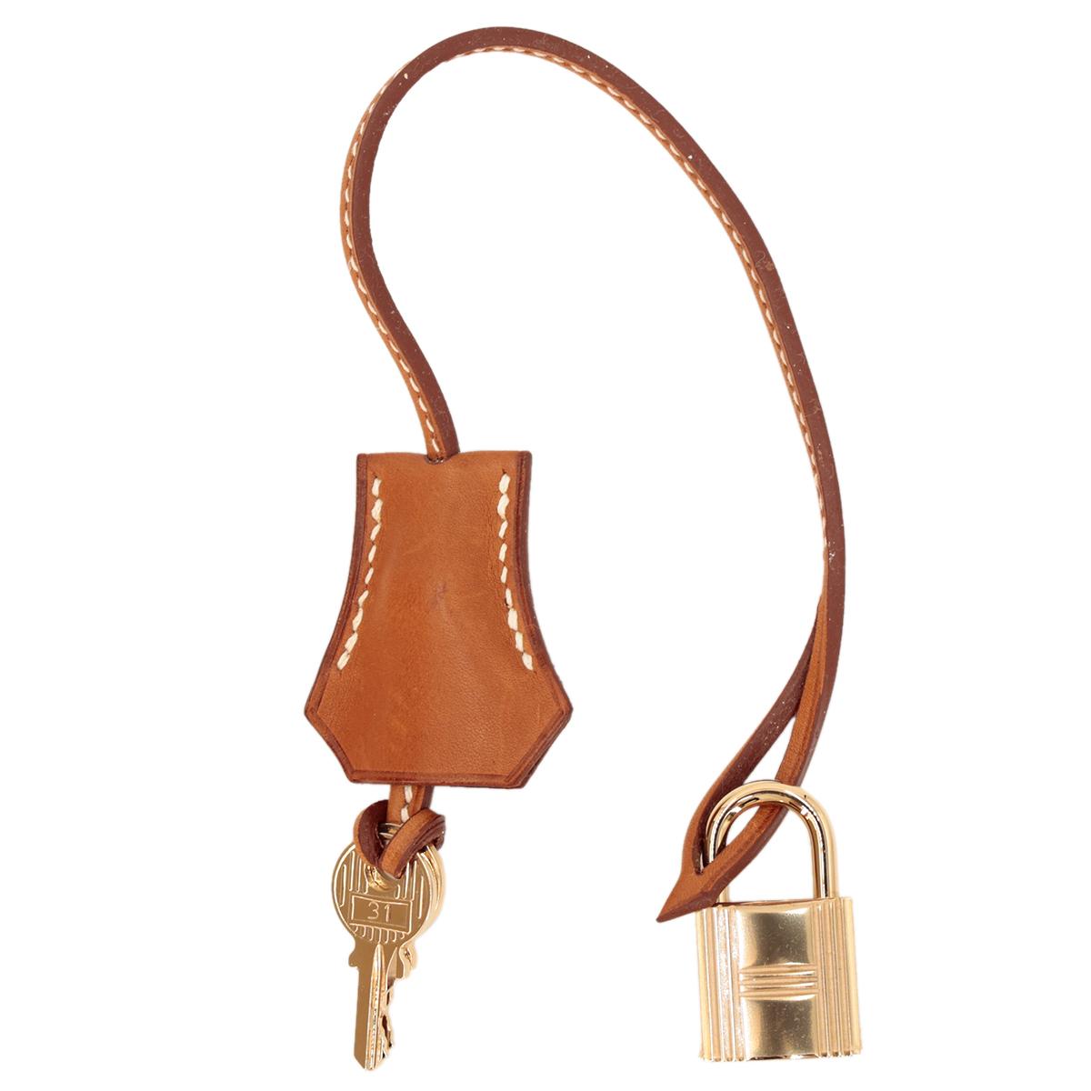 HERMÈS Limited Edition Birkin Flag 35 handbag in Ficelle, Orange and Fauve, Barenia leather and Toile H canvas with Permabrass hardware - 19