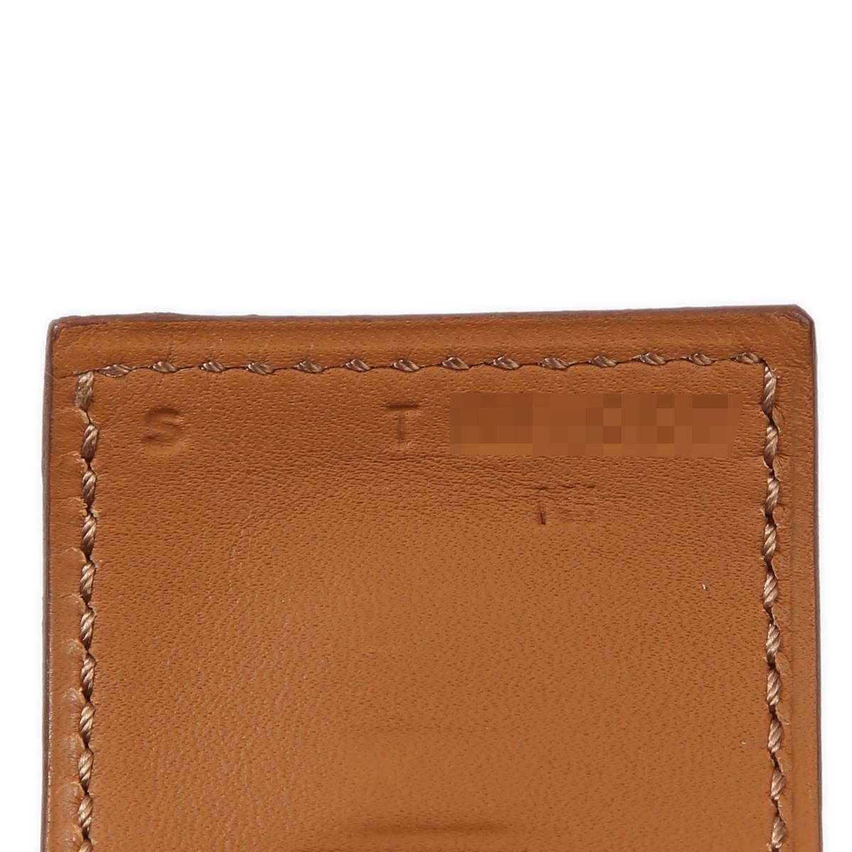 HERMÈS Collier De Chien bracelet in Rose Jaipur Epsom leather with Palladium hardware - 8