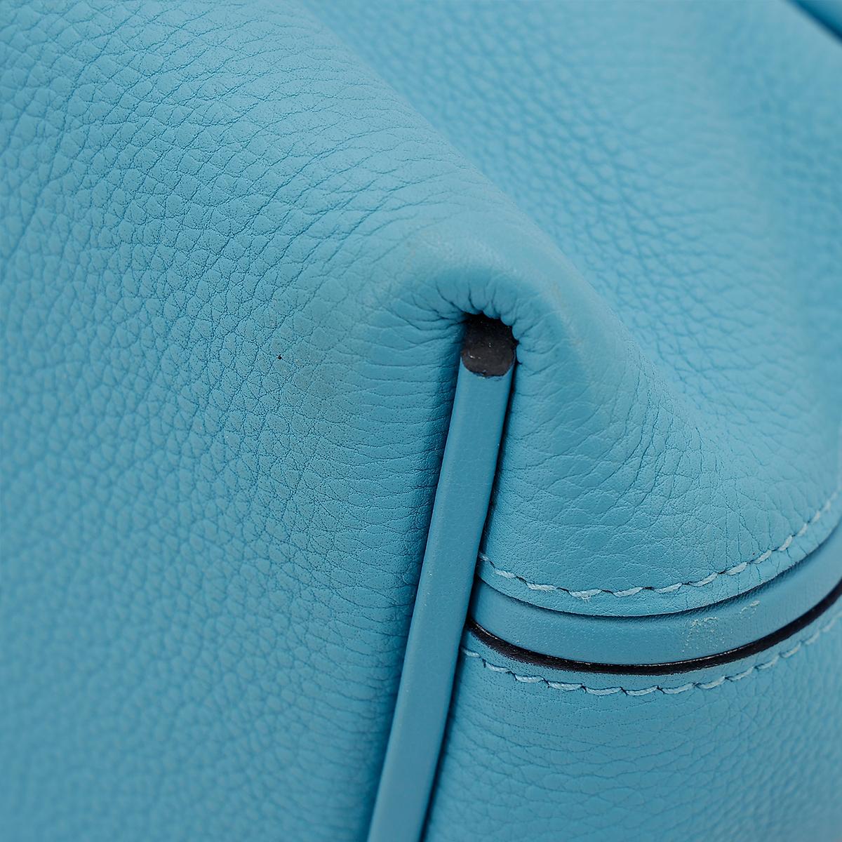 Very Good ( Rank A) HERMÈS 24/24 - 29 Bleu du Nord (P3) Clemence Palladium hardware D (2019) - 9