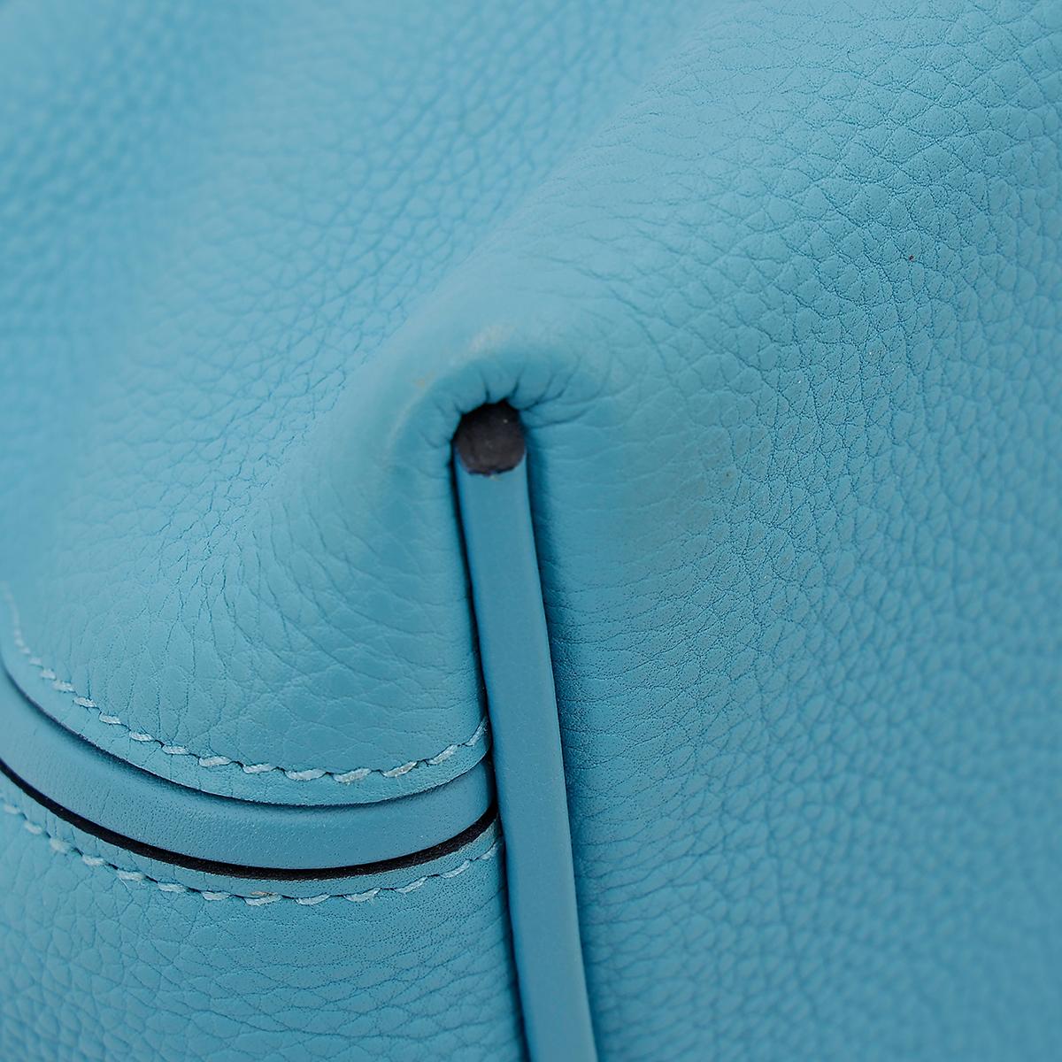 Very Good ( Rank A) HERMÈS 24/24 - 29 Bleu du Nord (P3) Clemence Palladium hardware D (2019) - 10