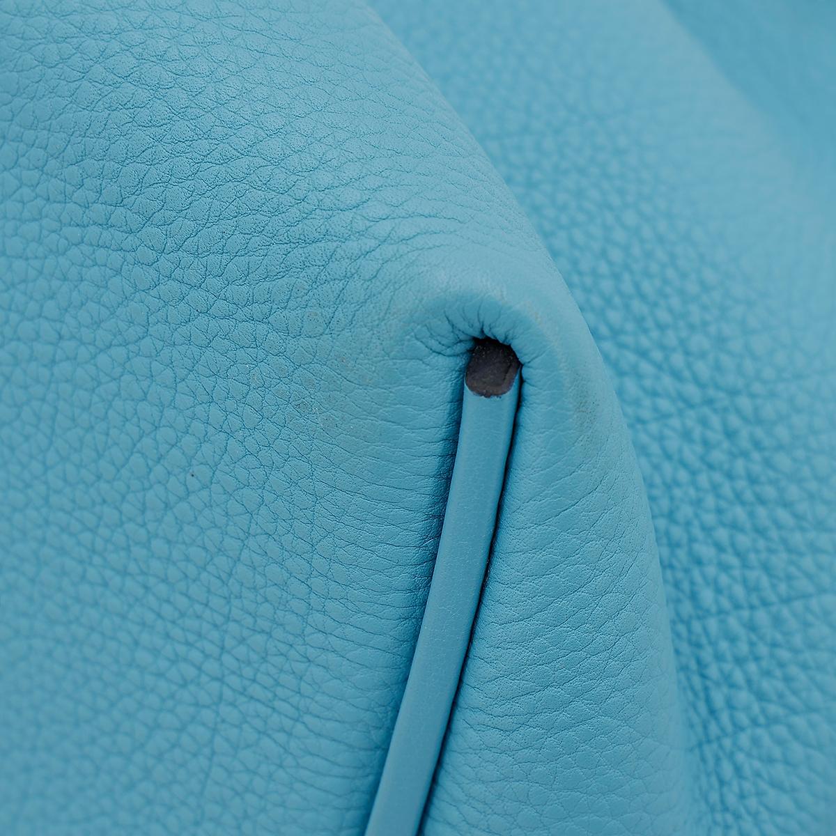 Very Good ( Rank A) HERMÈS 24/24 - 29 Bleu du Nord (P3) Clemence Palladium hardware D (2019) - 11