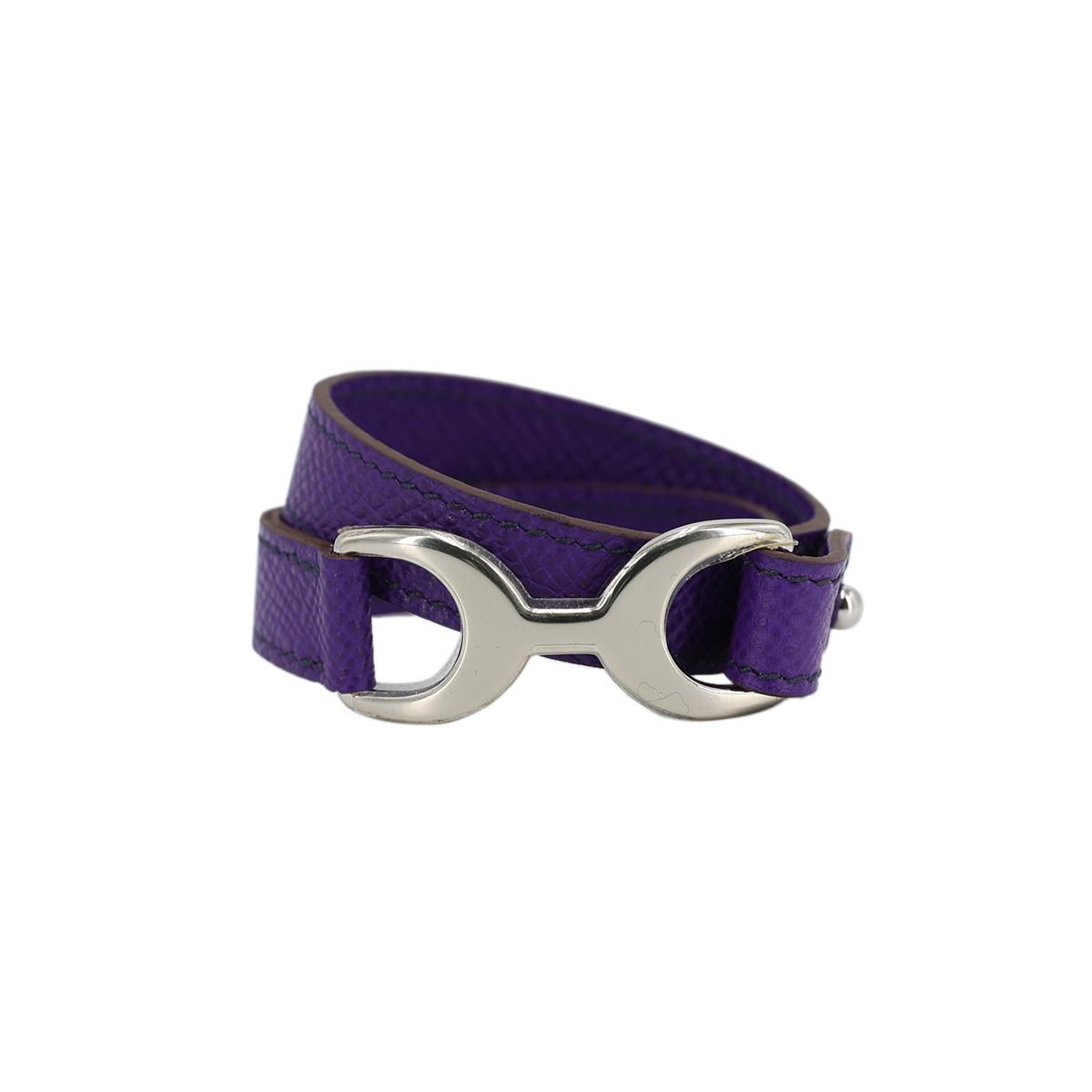 Pavane Double Tour bracelet Ultraviolet (5L)