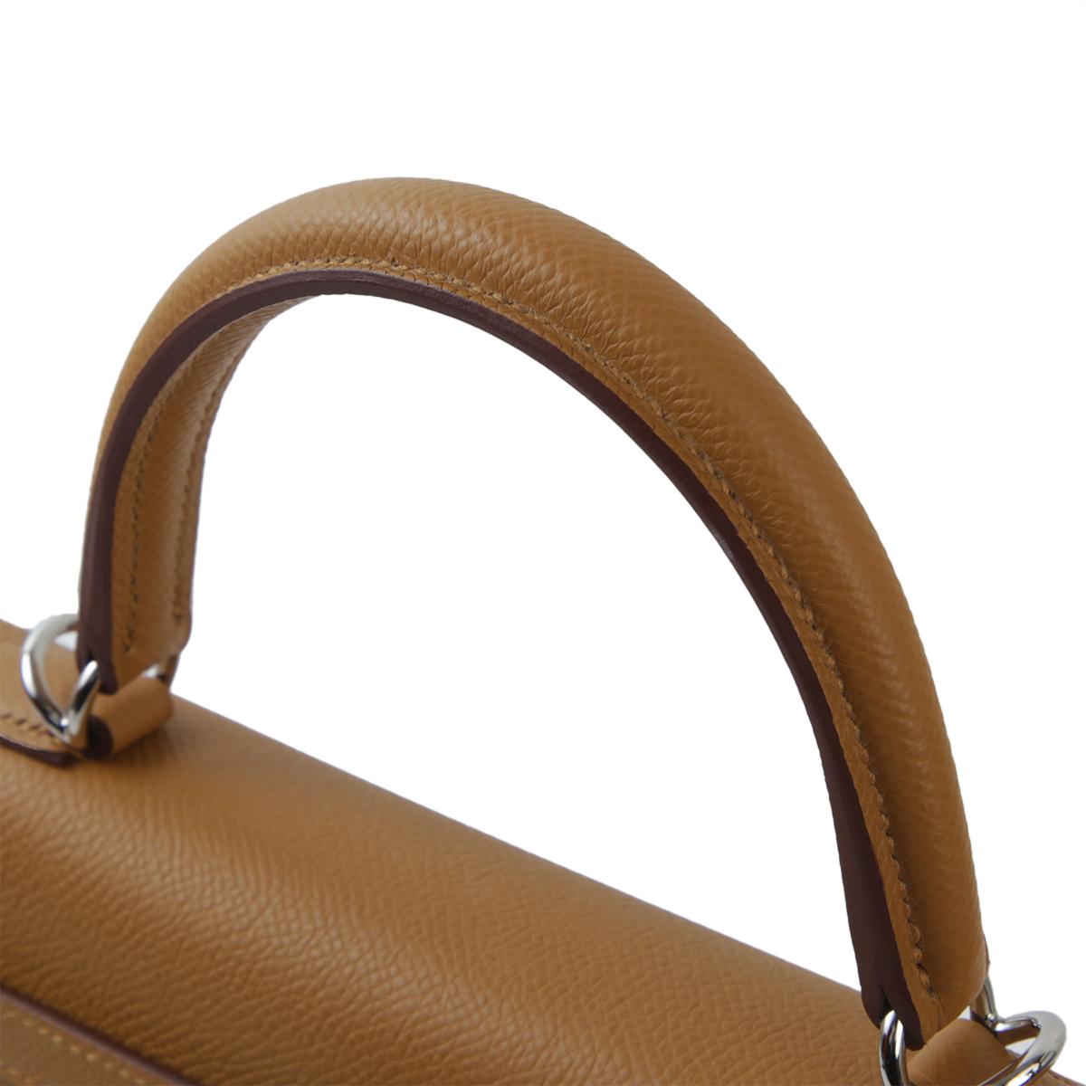 Brand New ( Rank N ) HERMÈS Kelly 25 Sesame (2S) Epsom Palladium hardware W (2024) - 6