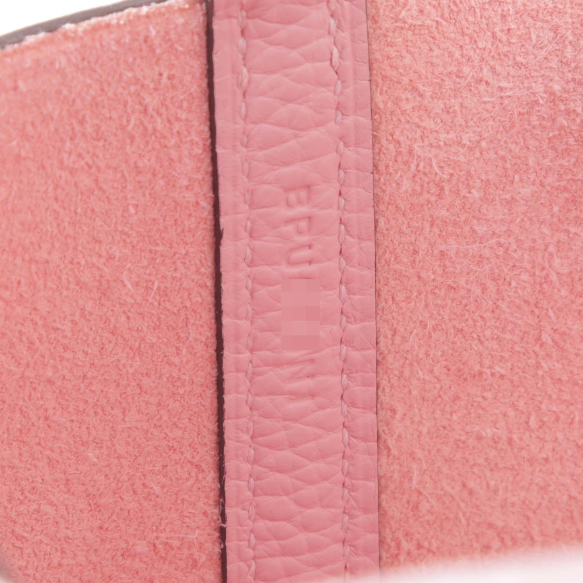 Unused ( Rank NS ) HERMÈS Picotin Lock PM Rose Sakura (3Q) Clemence Palladium hardware B (2023) - 14