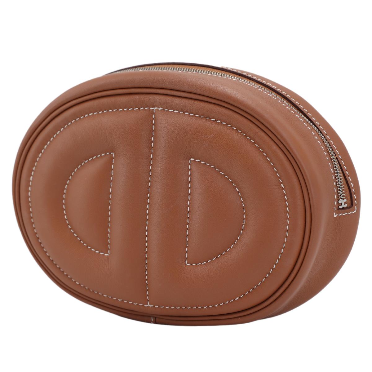 Excellent ( Rank SA ) HERMÈS In The Loop belt bag Gold (37) Swift Palladium hardware Z (2021) - 2