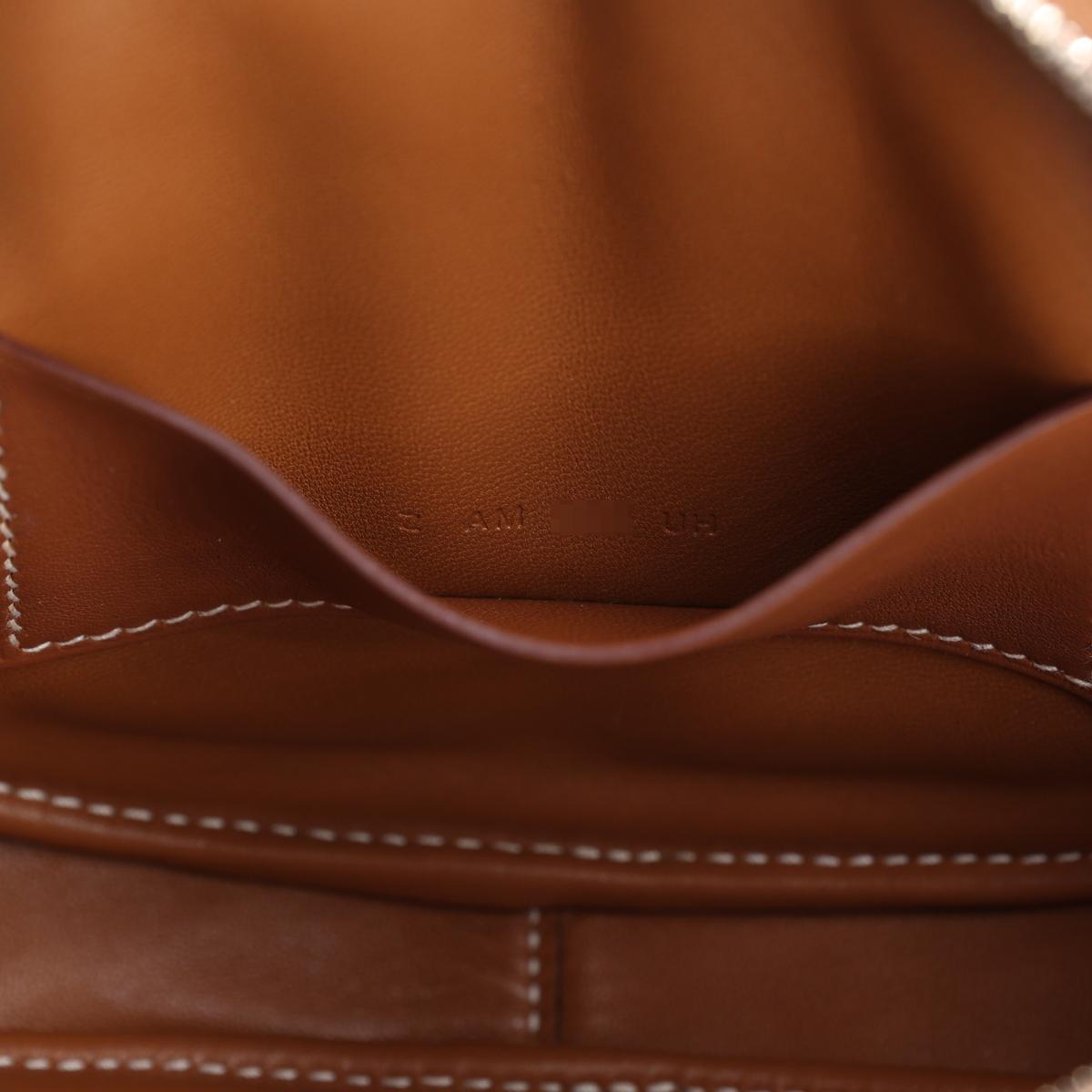 Excellent ( Rank SA ) HERMÈS In The Loop belt bag Gold (37) Swift Palladium hardware Z (2021) - 15