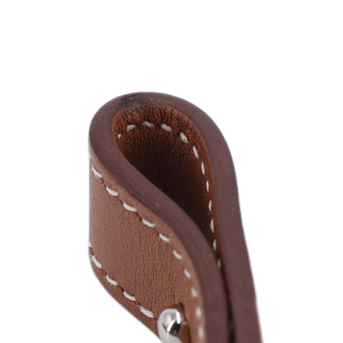 Excellent ( Rank SA ) HERMÈS In The Loop belt bag Gold (37) Swift Palladium hardware Z (2021) - 17