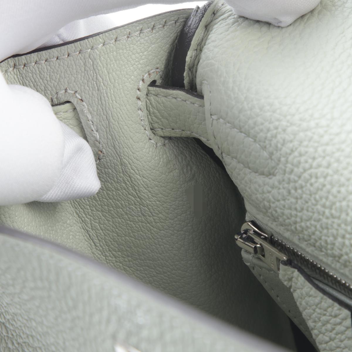 Brand New ( Rank N ) HERMÈS Kelly 25 Gris Neve (0W) Togo Palladium hardware B (2023) - 17