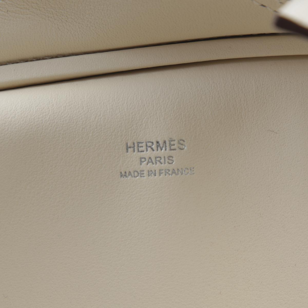 Unused ( Rank NS ) HERMÈS Limited Edition Birkin Cargo 25 Nata (I2) Swift Toile H Palladium hardware Z (2021) - 14
