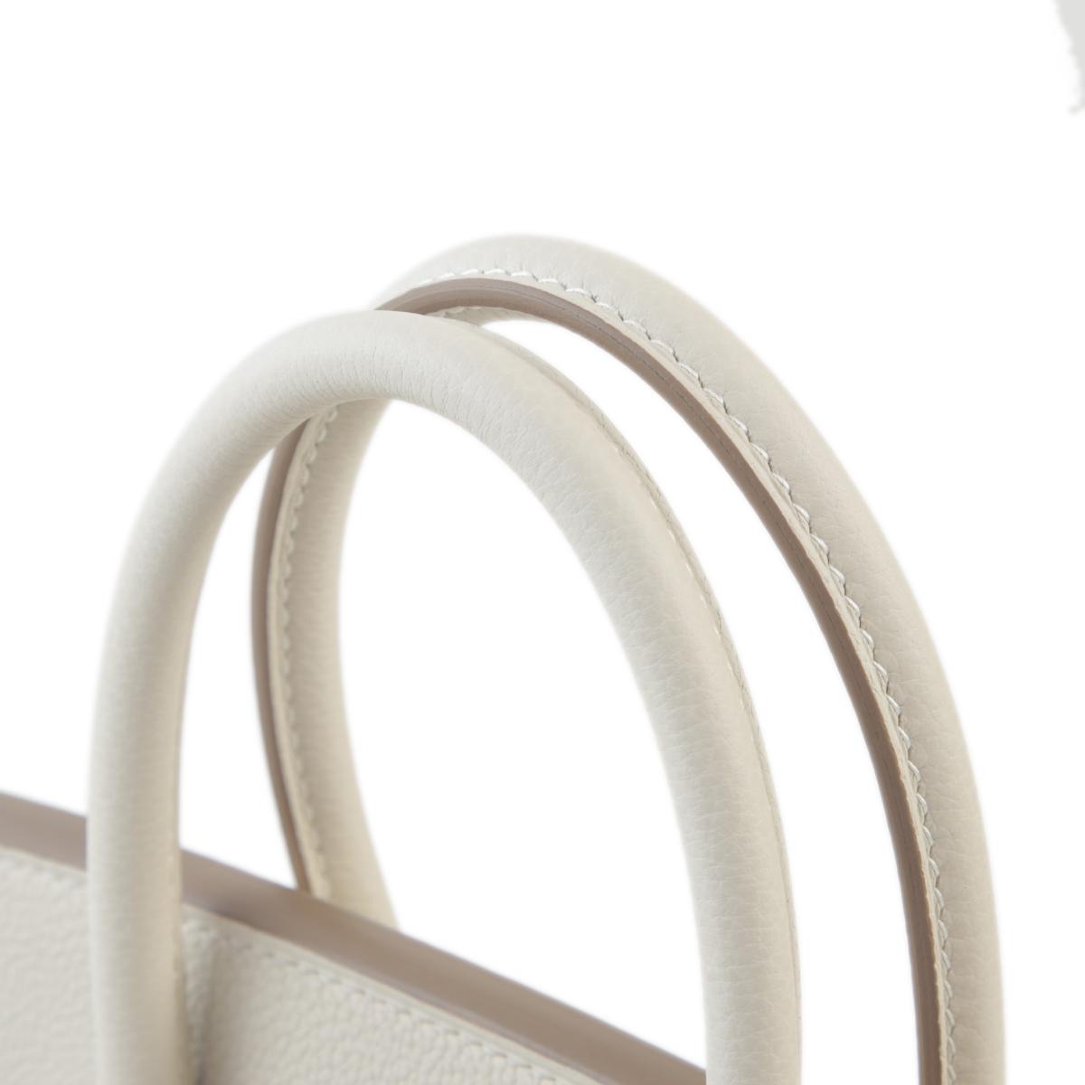 Brand New ( Rank N ) HERMÈS Birkin 25 Craie (10) Togo Gold hardware W (2024) - 3