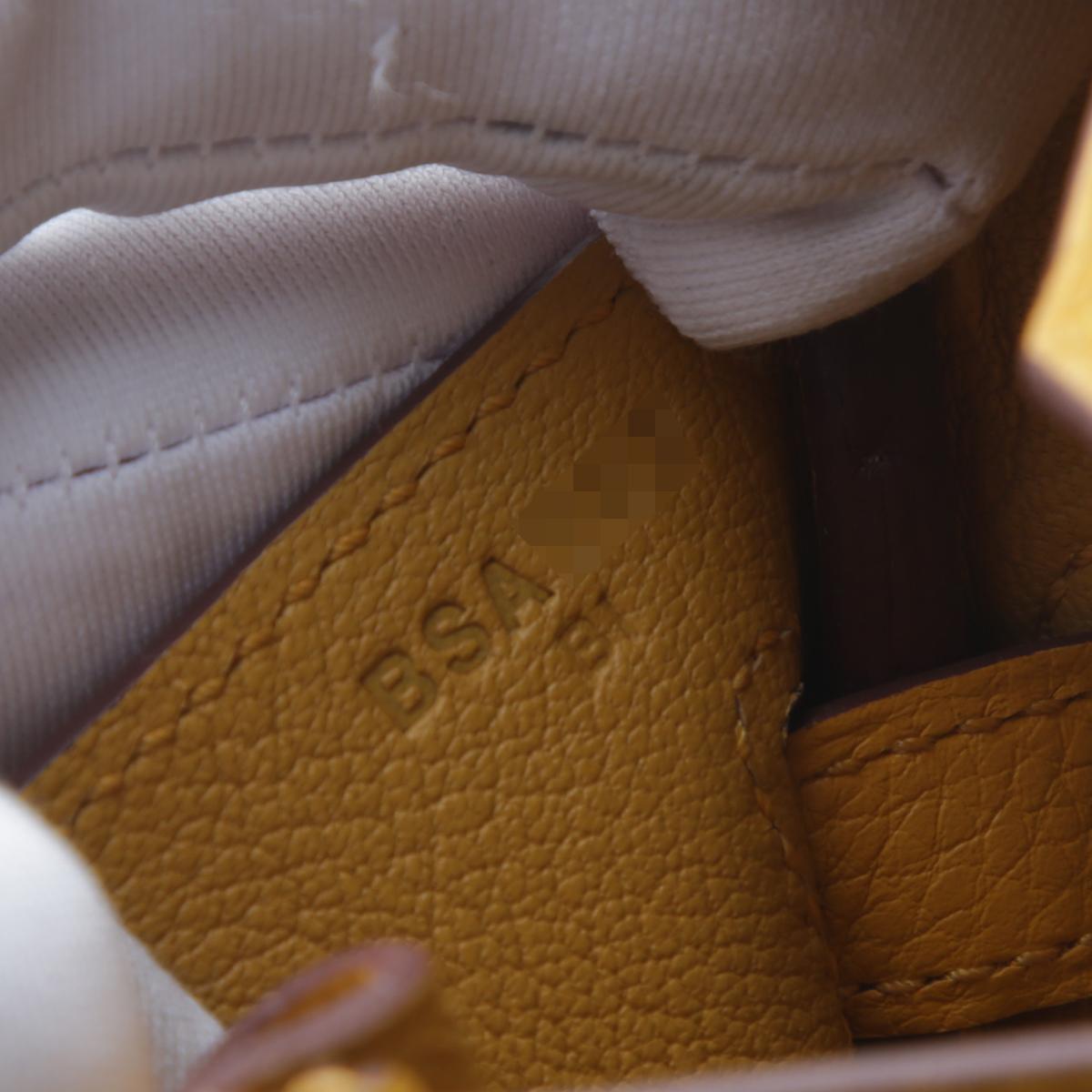 Brand New ( Rank N ) HERMÈS Birkin 25 Jaune Ambre (9D) Togo Palladium hardware B (2023) - 13