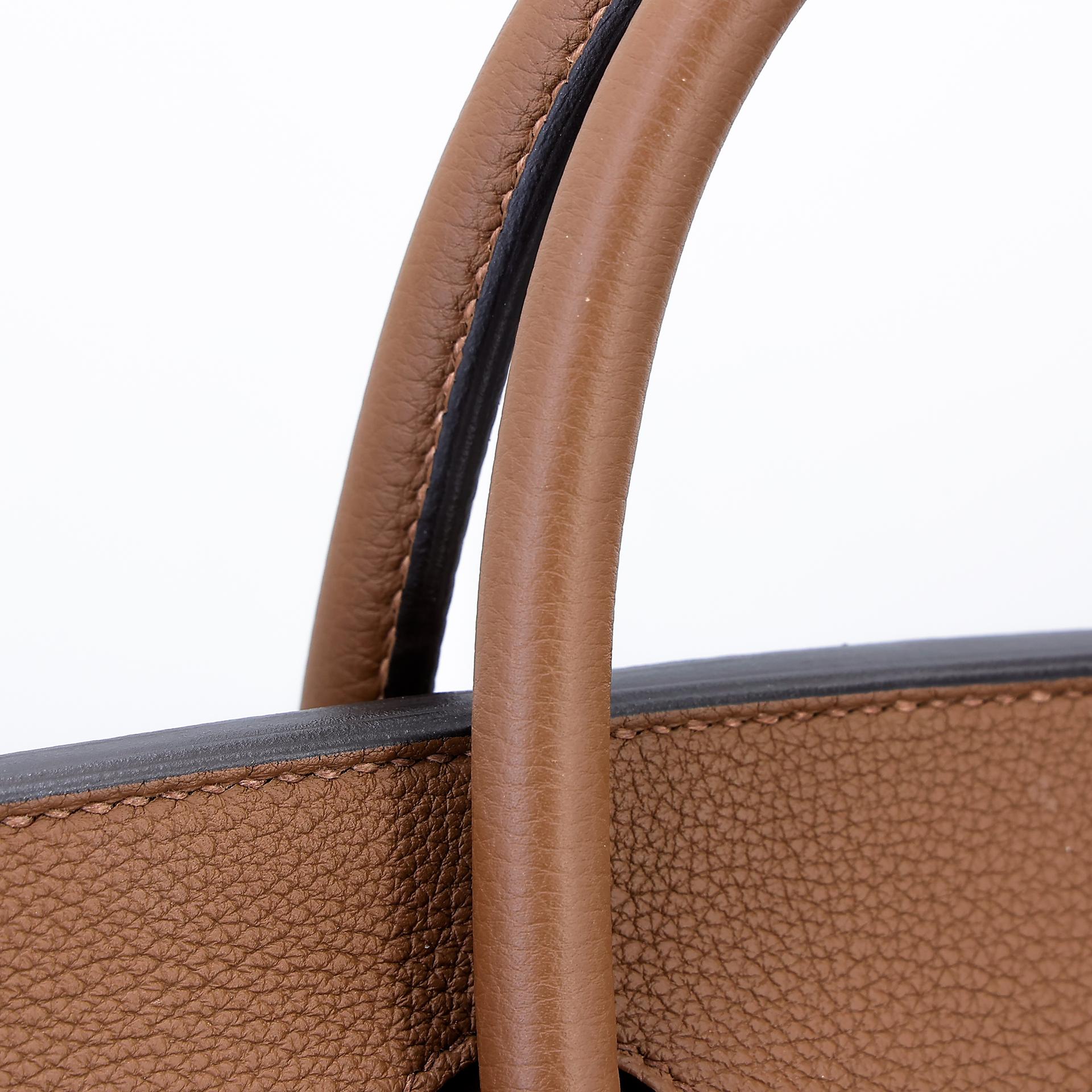 Very Good ( Rank A) HERMÈS Haut à Courroies HAC 40 Alezan (3G) Togo Palladium hardware U (2022) - 4