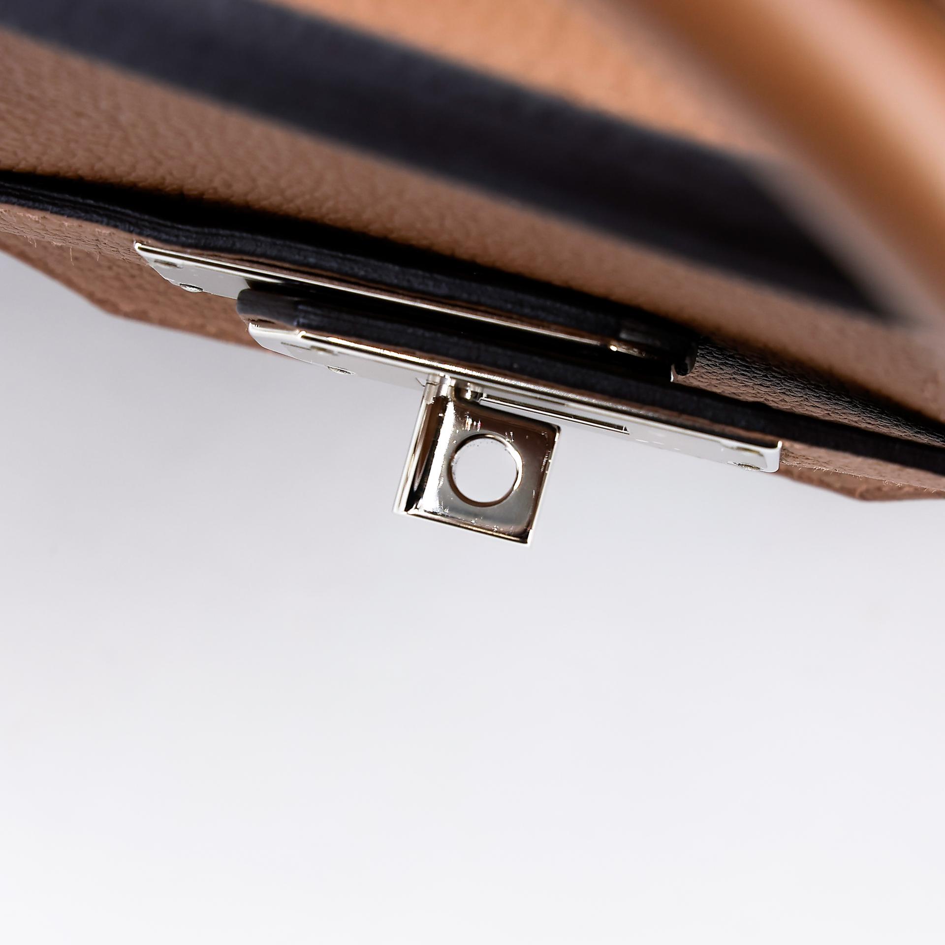 Very Good ( Rank A) HERMÈS Haut à Courroies HAC 40 Alezan (3G) Togo Palladium hardware U (2022) - 16