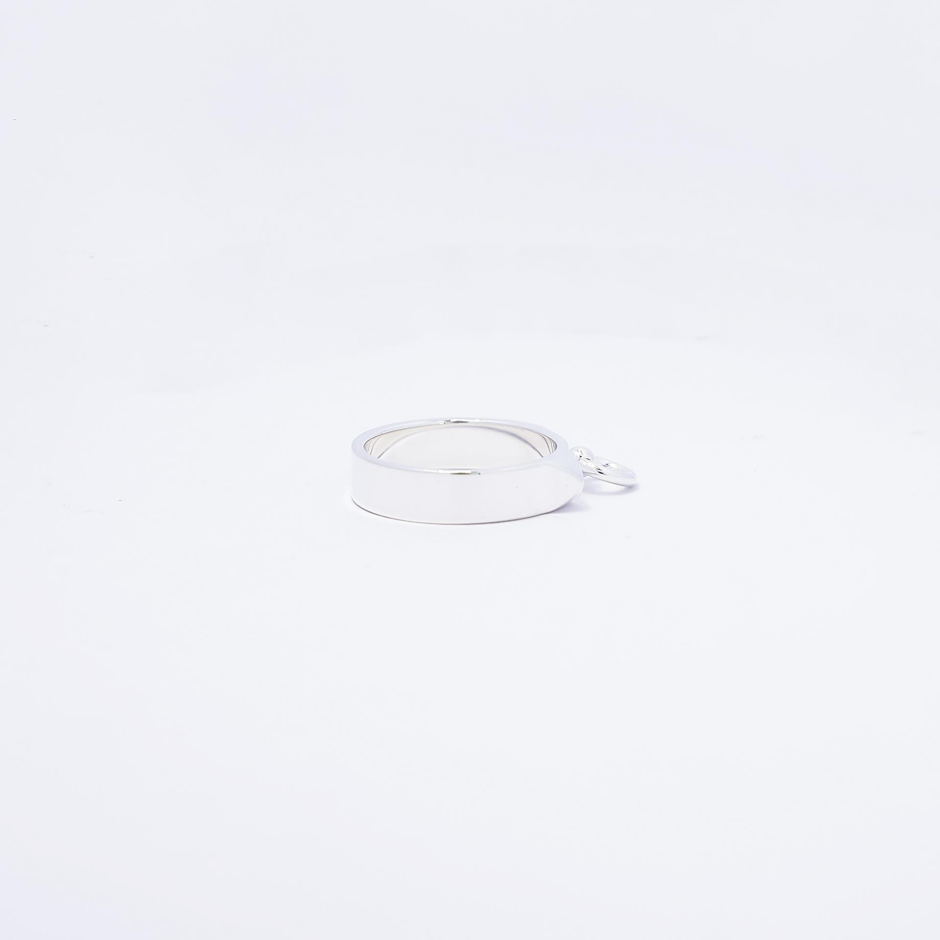 Brand New ( Rank N ) HERMÈS Ring CDC PM Silver Silver 925 - 5