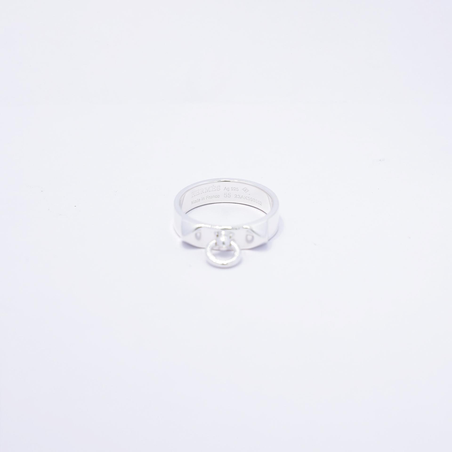 Brand New ( Rank N ) HERMÈS Ring CDC PM Silver Silver 925 - 6