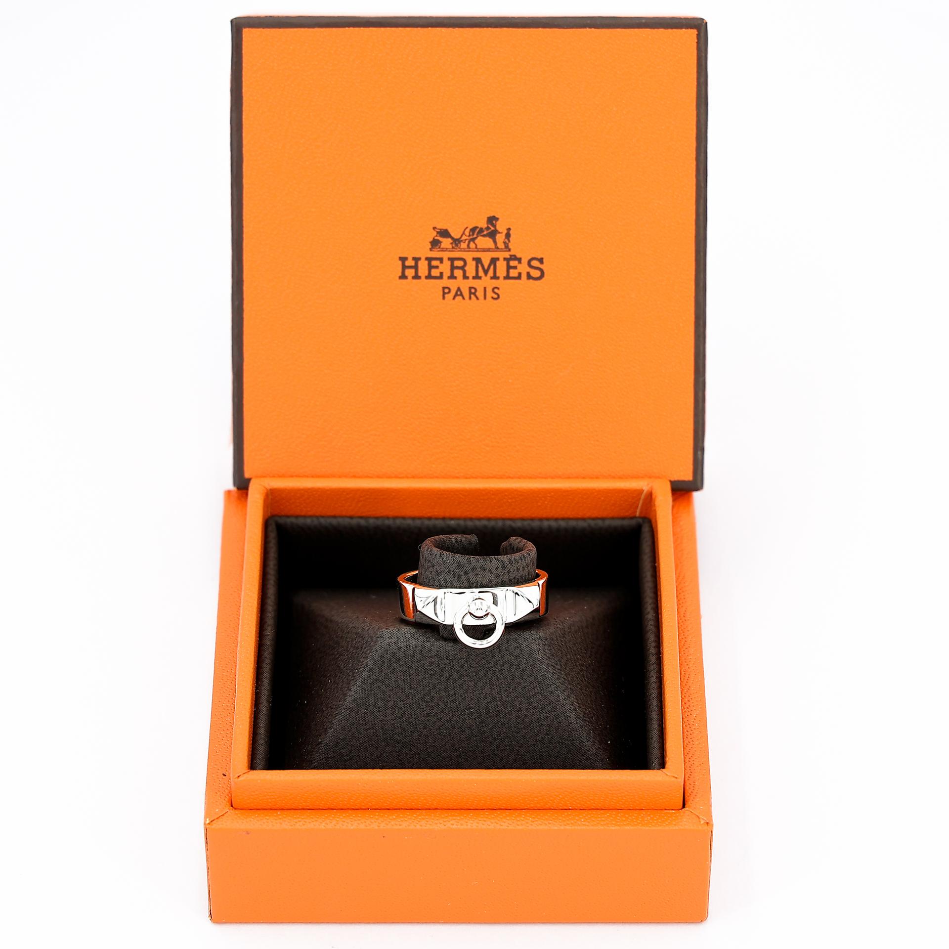 Brand New ( Rank N ) HERMÈS Ring CDC PM Silver Silver 925 - 8