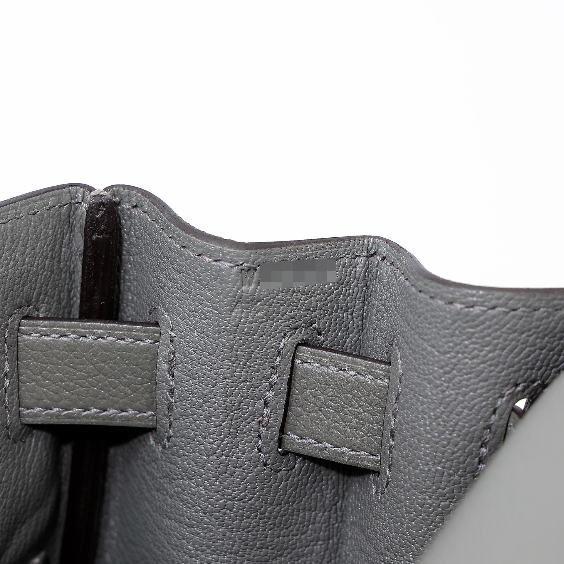 Brand New ( Rank N ) HERMÈS Kelly 28 Gris Meyer (0L) Evercolor Gold hardware W (2024) - 15