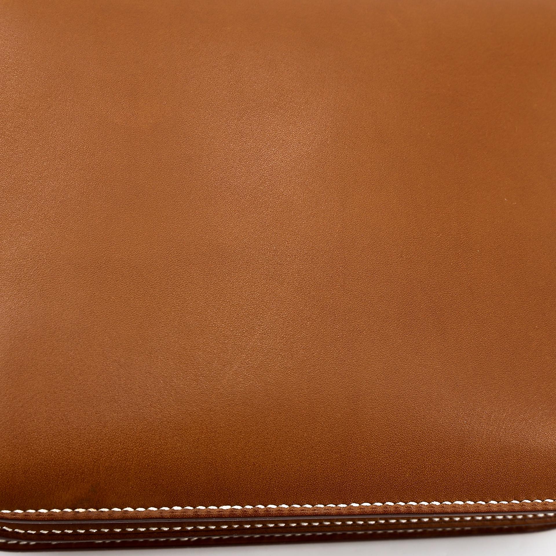 Unused ( Rank NS ) HERMÈS Constance Mini Fauve (34) Barenia Gold hardware Y (2020) - 9