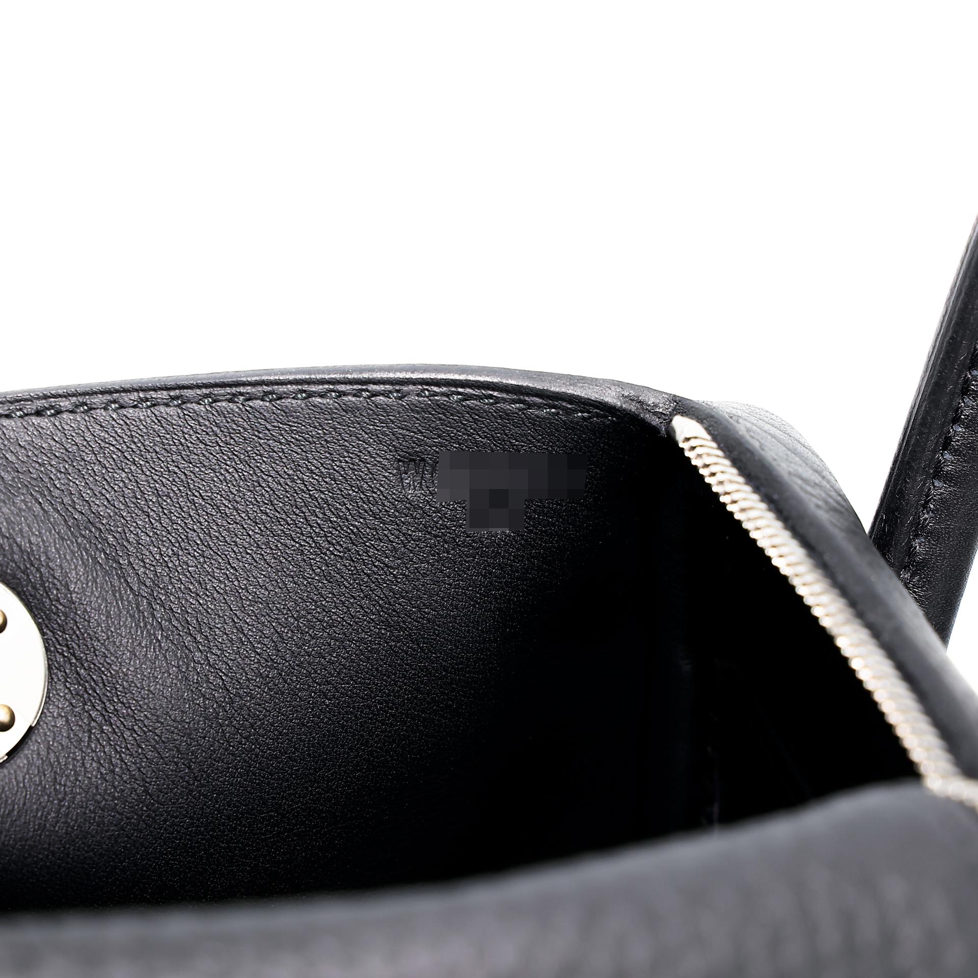 Brand New ( Rank N ) HERMÈS Mini Lindy II Black (89) Clemence Palladium hardware W (2024) - 13