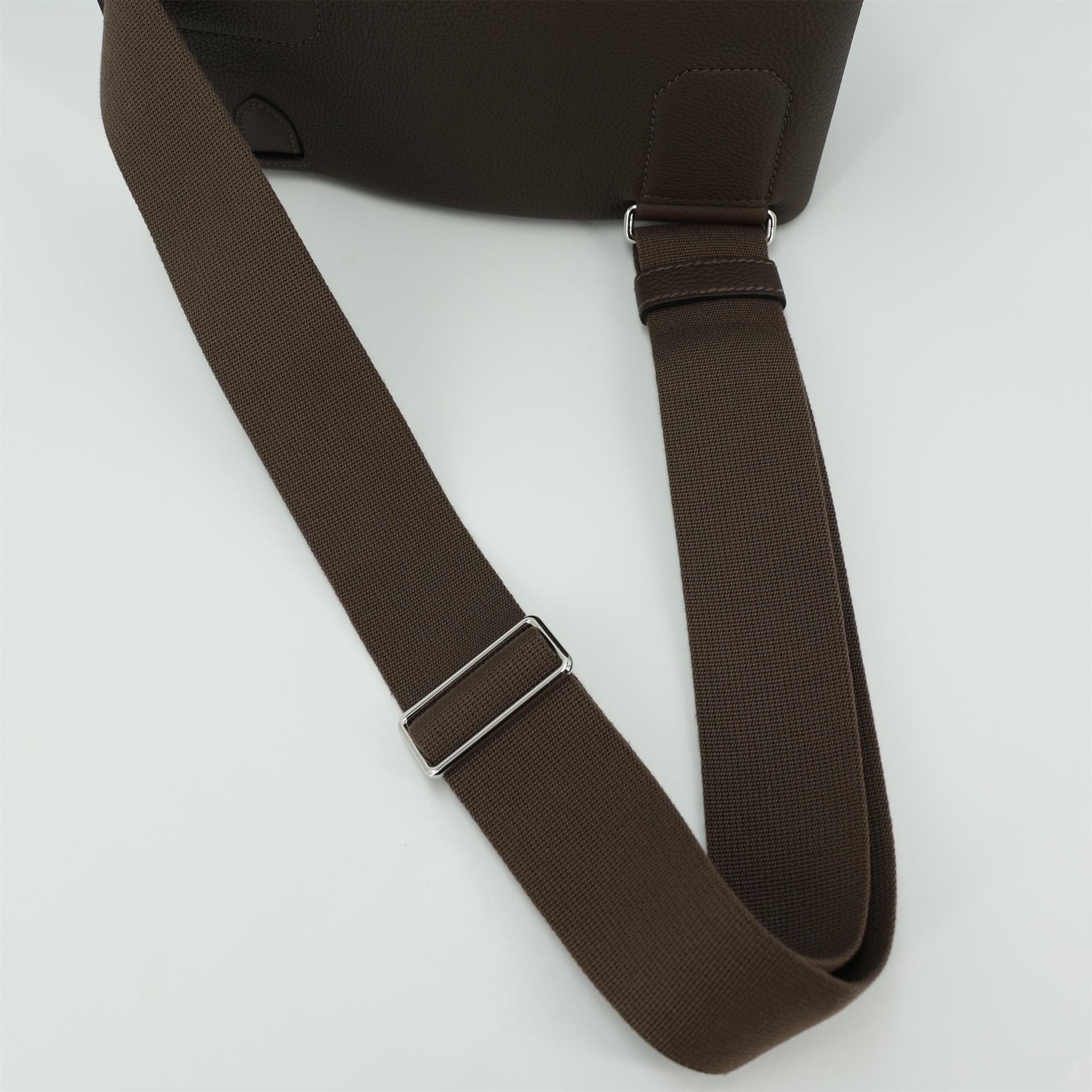 Brand New ( Rank N ) HERMÈS Hac a Dos PM Ecorce (4C) Togo Palladium hardware W (2024) - 3