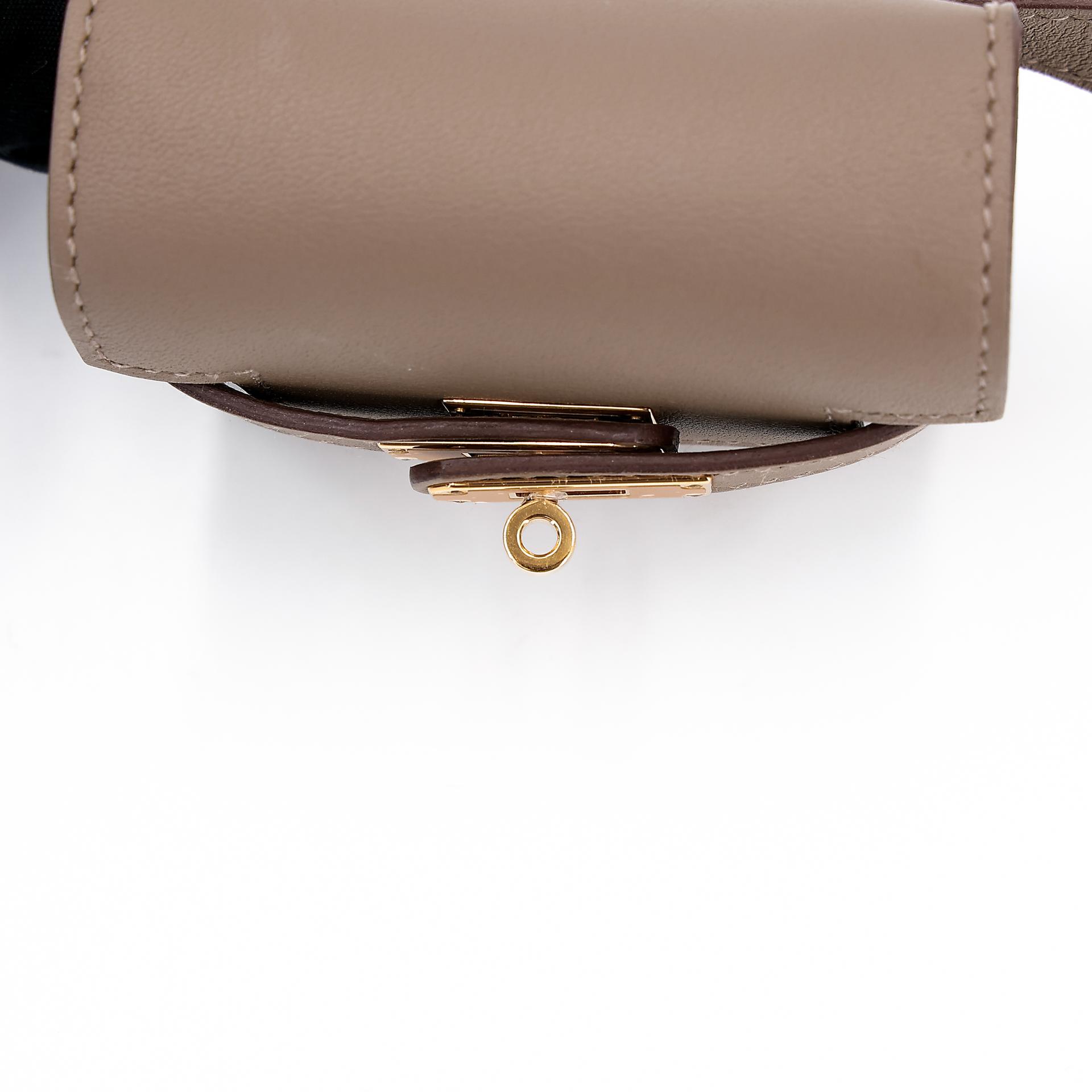 Very Good ( Rank A) HERMÈS Kelly Moove Etoupe (18) Swift Gold hardware B (2023) - 29