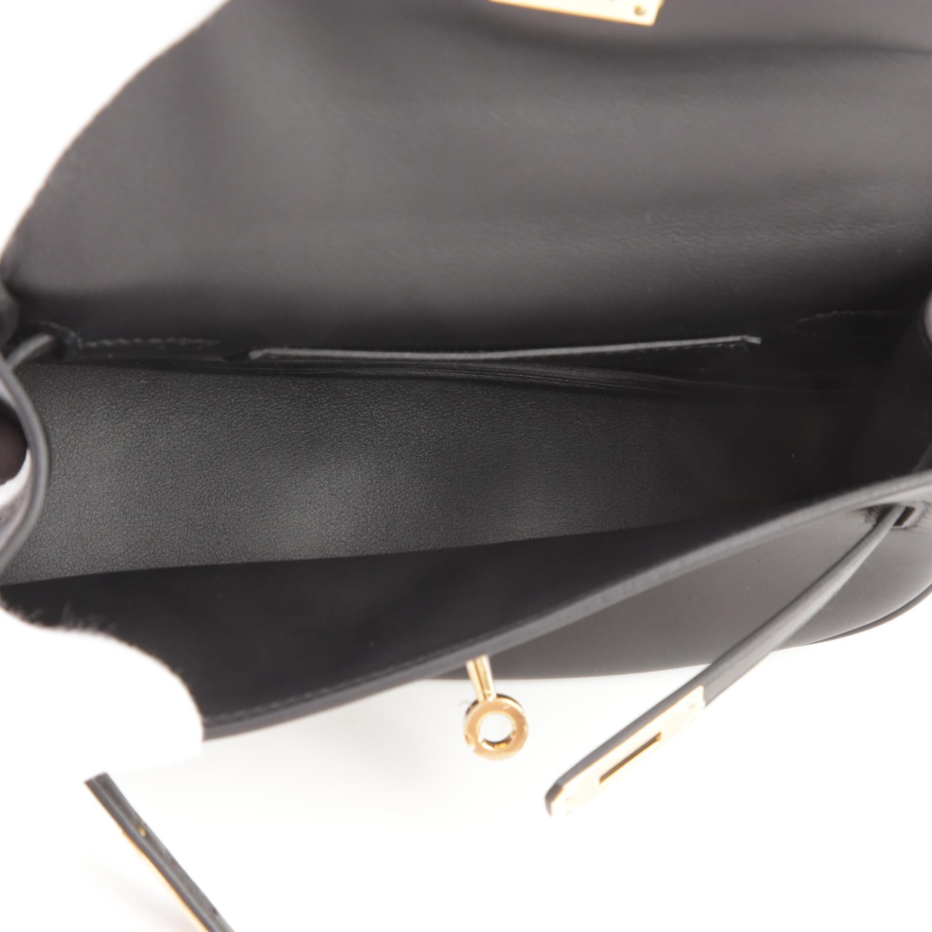 Brand New ( Rank N ) HERMÈS Kelly Moove Black (89) Swift Gold hardware W (2024) - 11