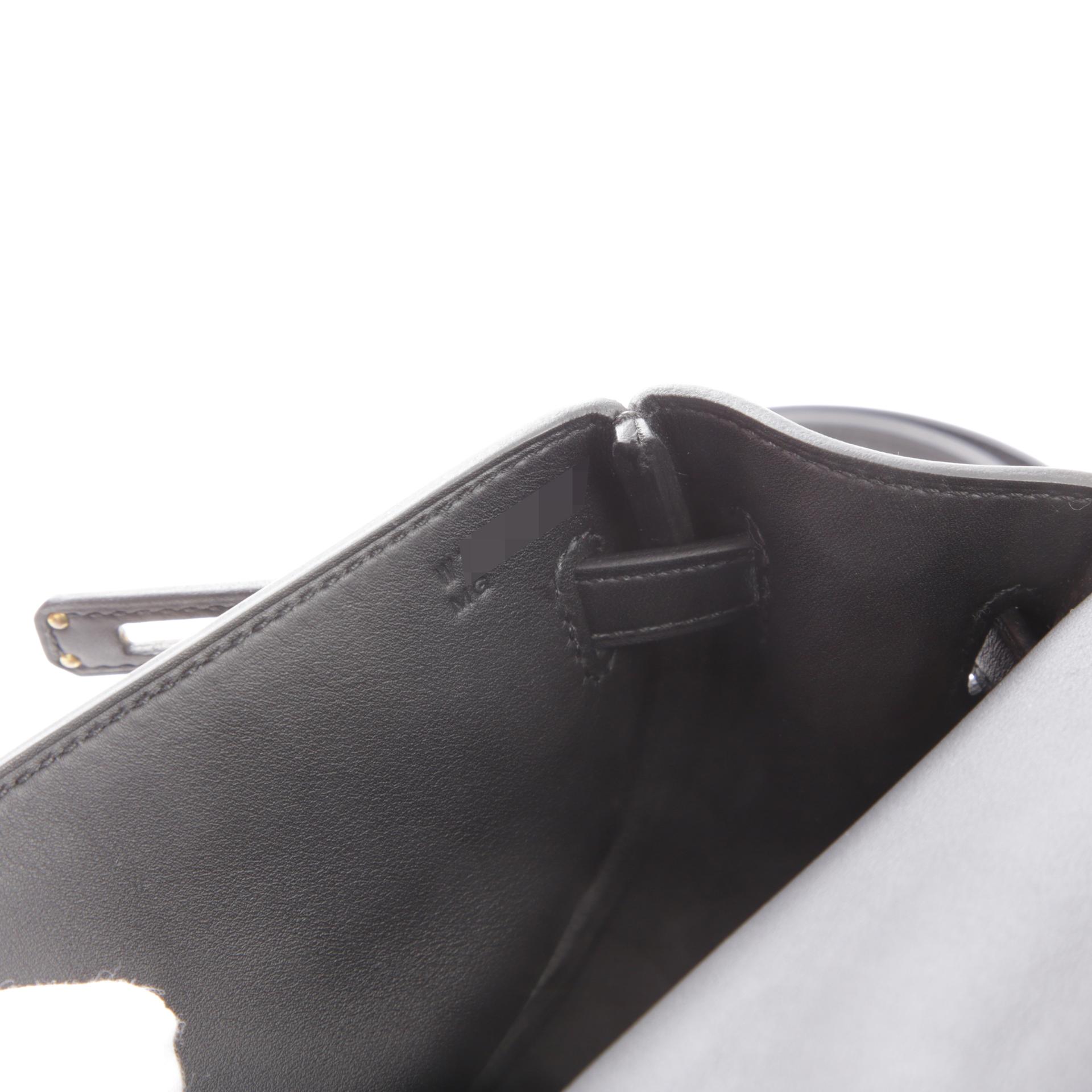Brand New ( Rank N ) HERMÈS Kelly Moove Black (89) Swift Gold hardware W (2024) - 12