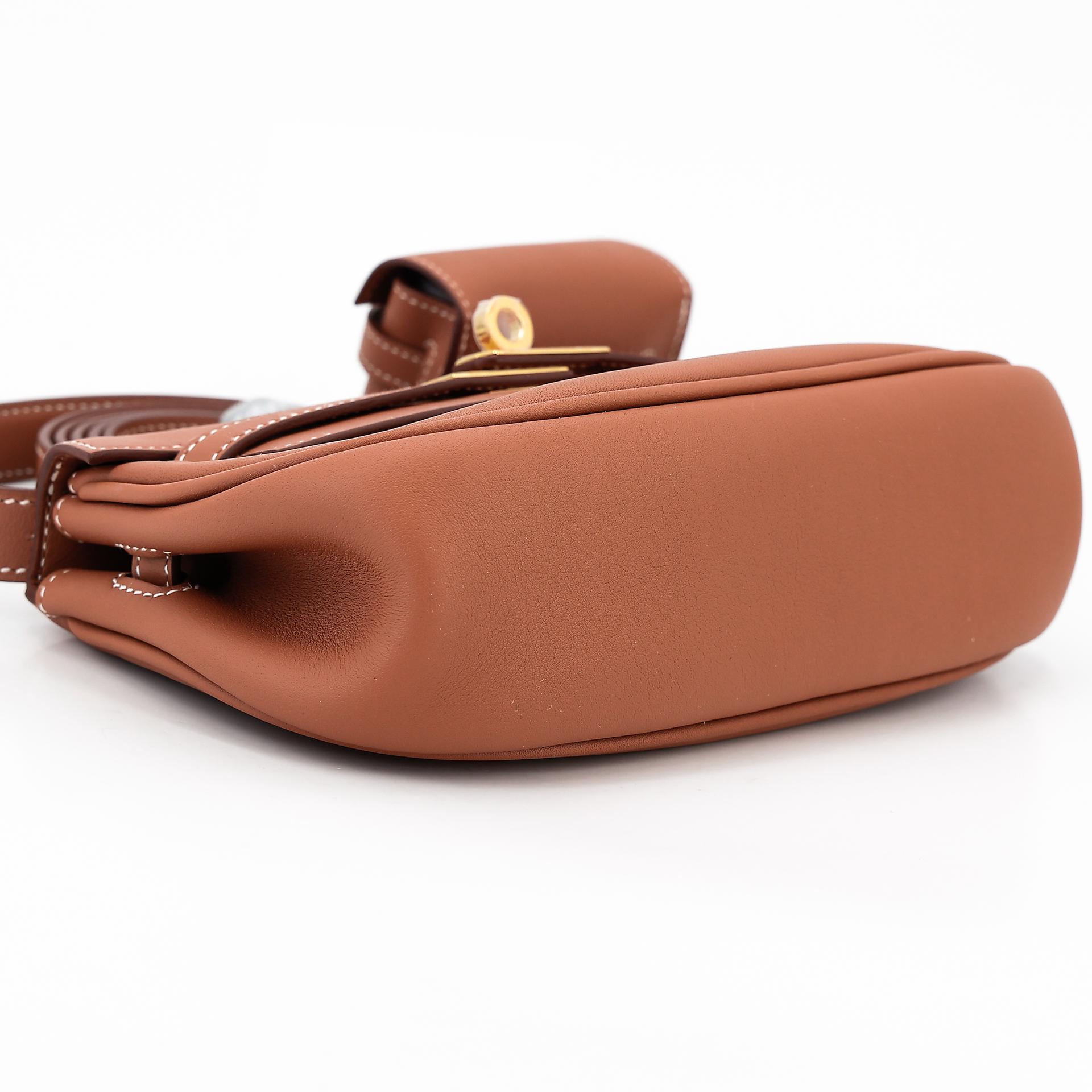 Brand New ( Rank N ) HERMÈS Kelly Moove Gold (37) Swift Gold hardware W (2024) - 6