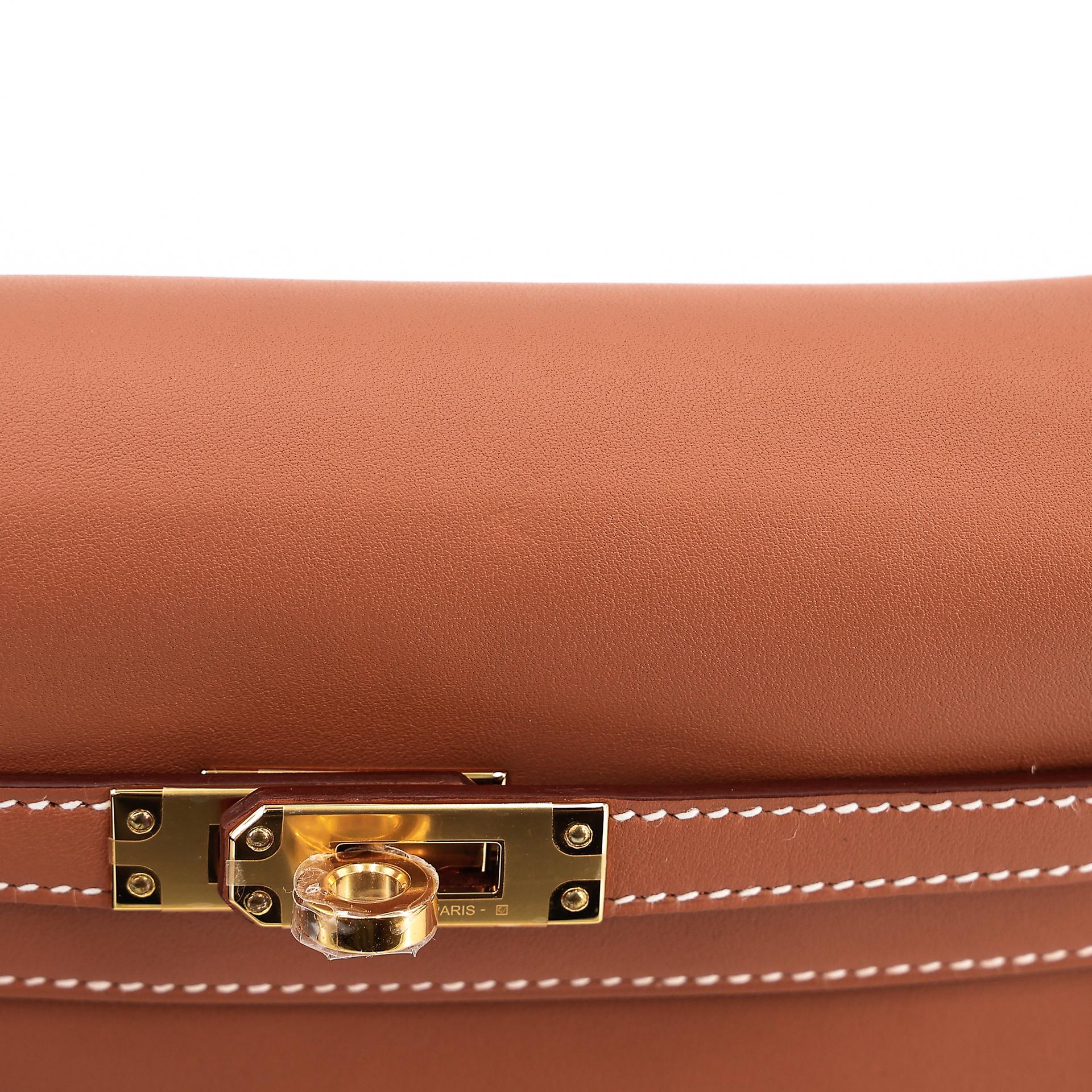 Brand New ( Rank N ) HERMÈS Kelly Moove Gold (37) Swift Gold hardware W (2024) - 9