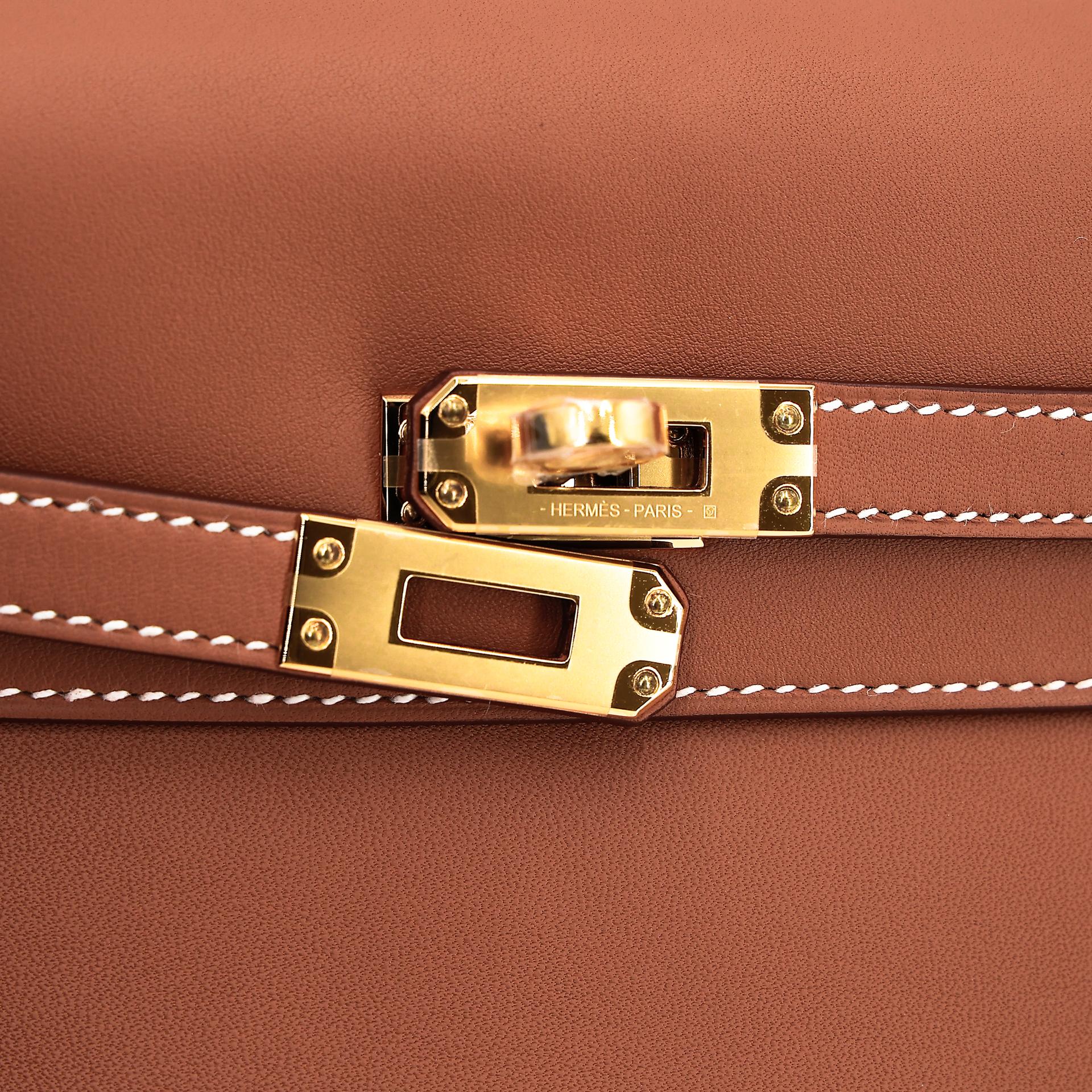 Brand New ( Rank N ) HERMÈS Kelly Moove Gold (37) Swift Gold hardware W (2024) - 10