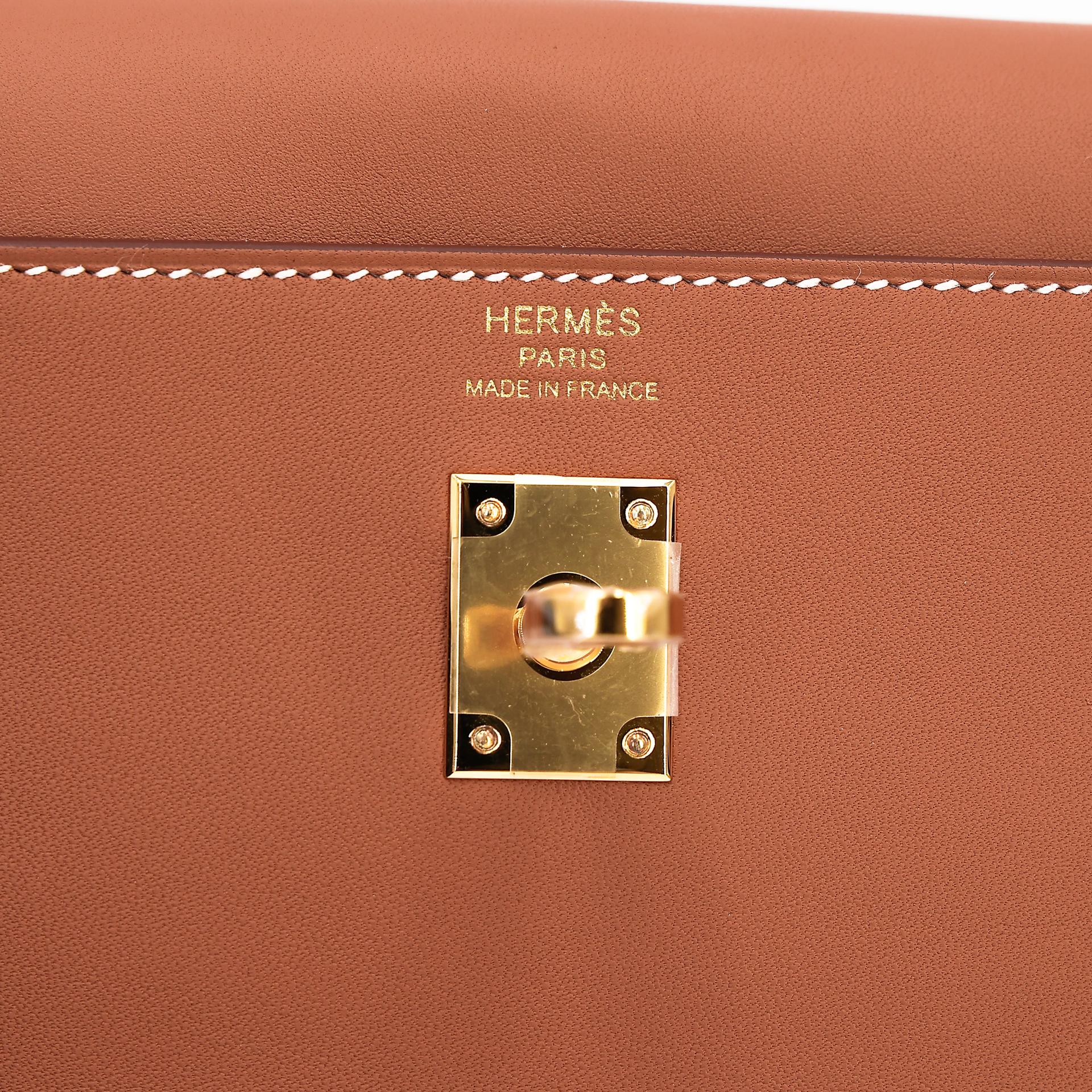 Brand New ( Rank N ) HERMÈS Kelly Moove Gold (37) Swift Gold hardware W (2024) - 14