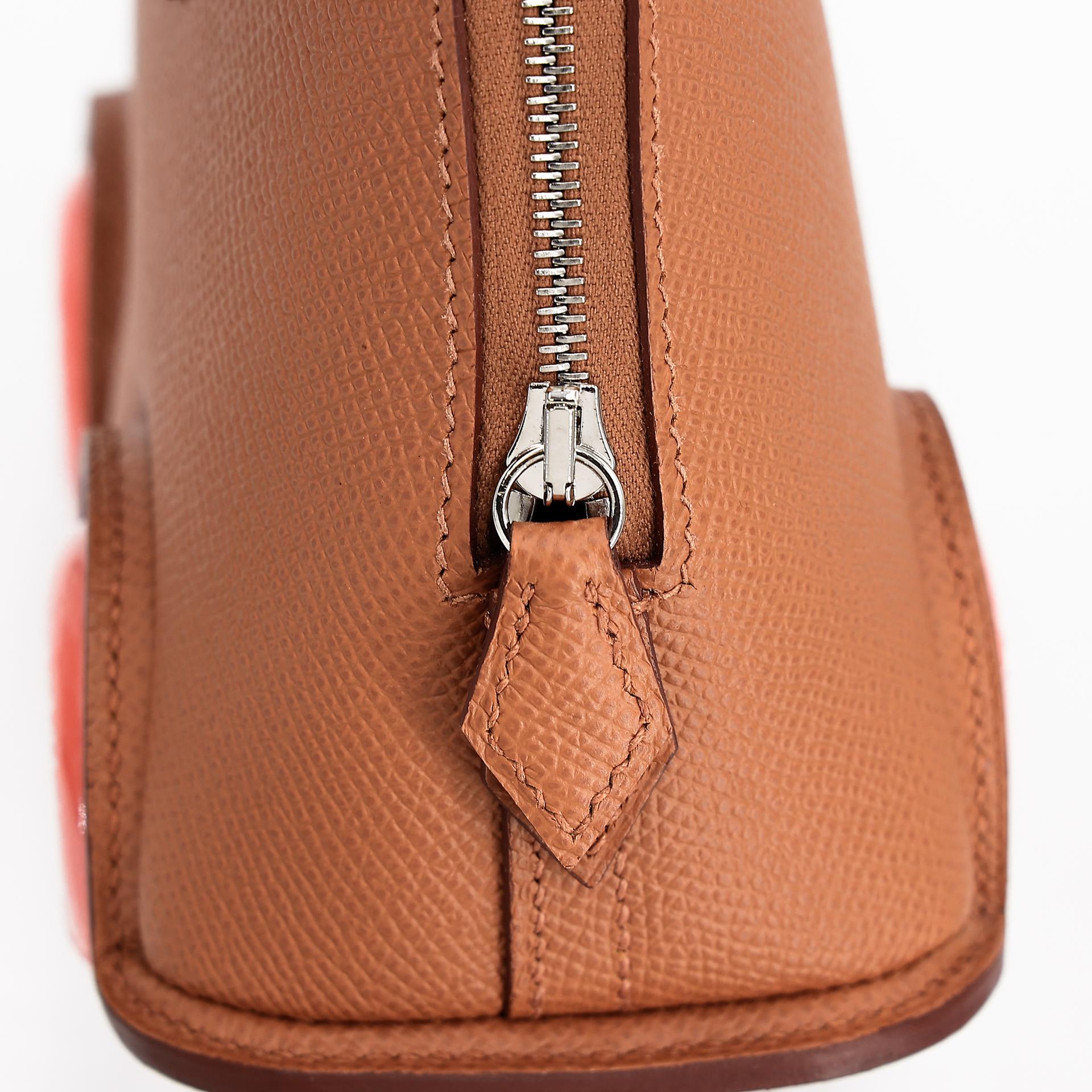 Brand New ( Rank N ) HERMÈS Limited Edition Bolide On Wheels Gold (37) Epsom Palladium hardware W (2024) - 9