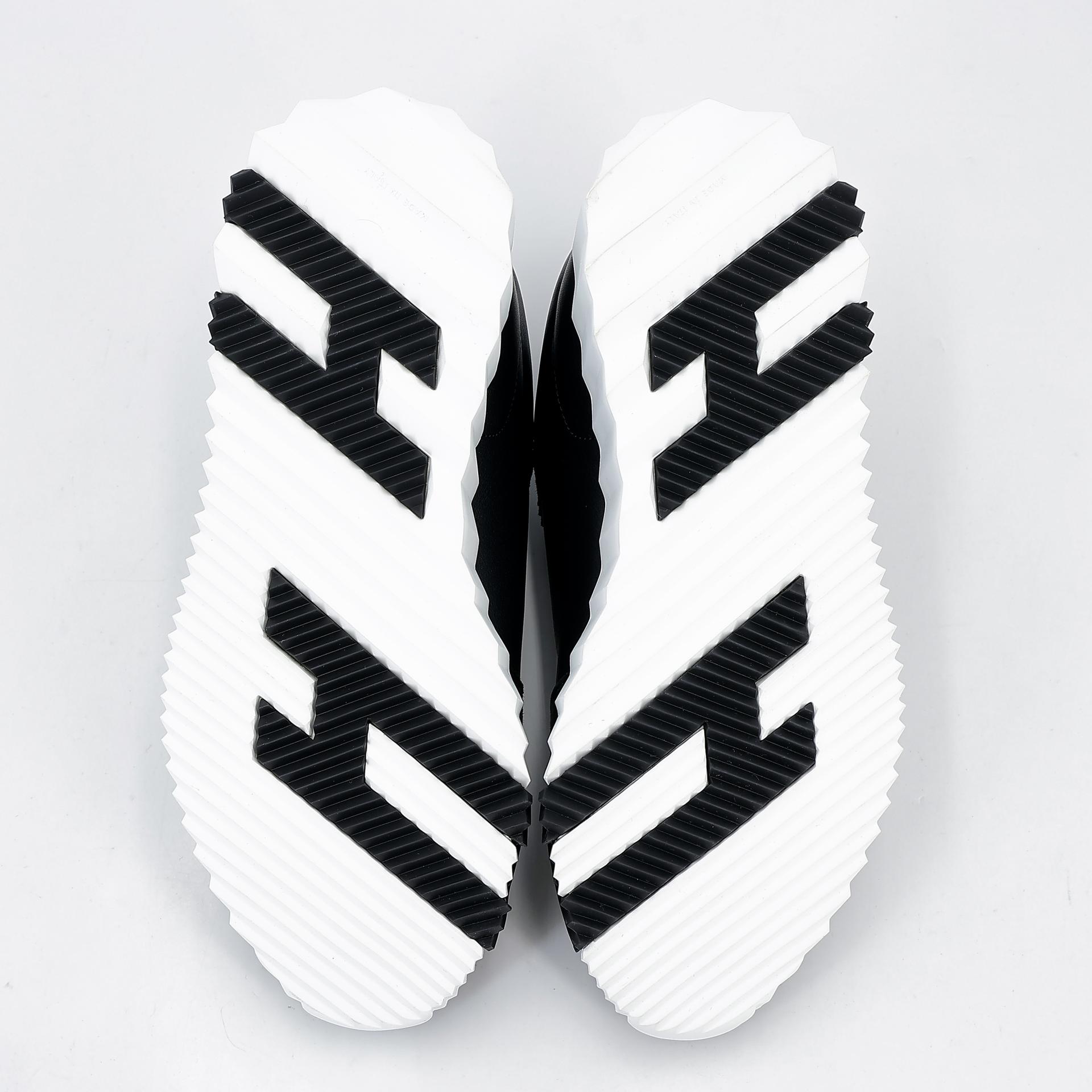 Brand New ( Rank N ) HERMÈS Sneakers Bouncing Black (89) Chevre - 11
