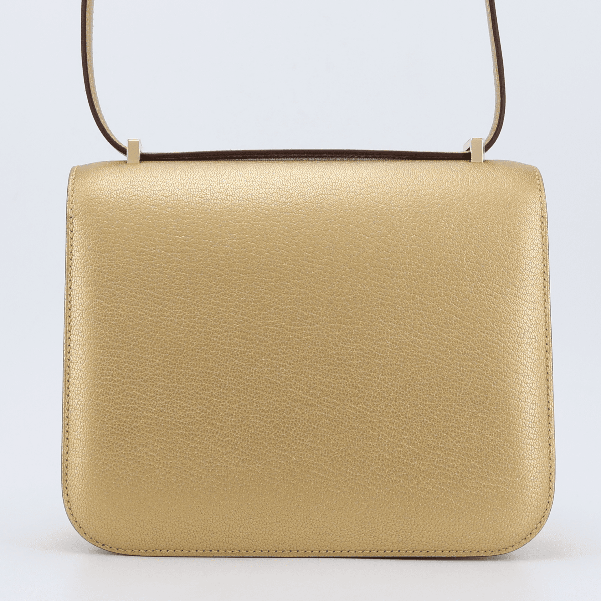 Brand New ( Rank N ) HERMÈS Limited Edition Constance Mini Dore (Y9) Chamkila Permabrass hardware W (2024) - 2