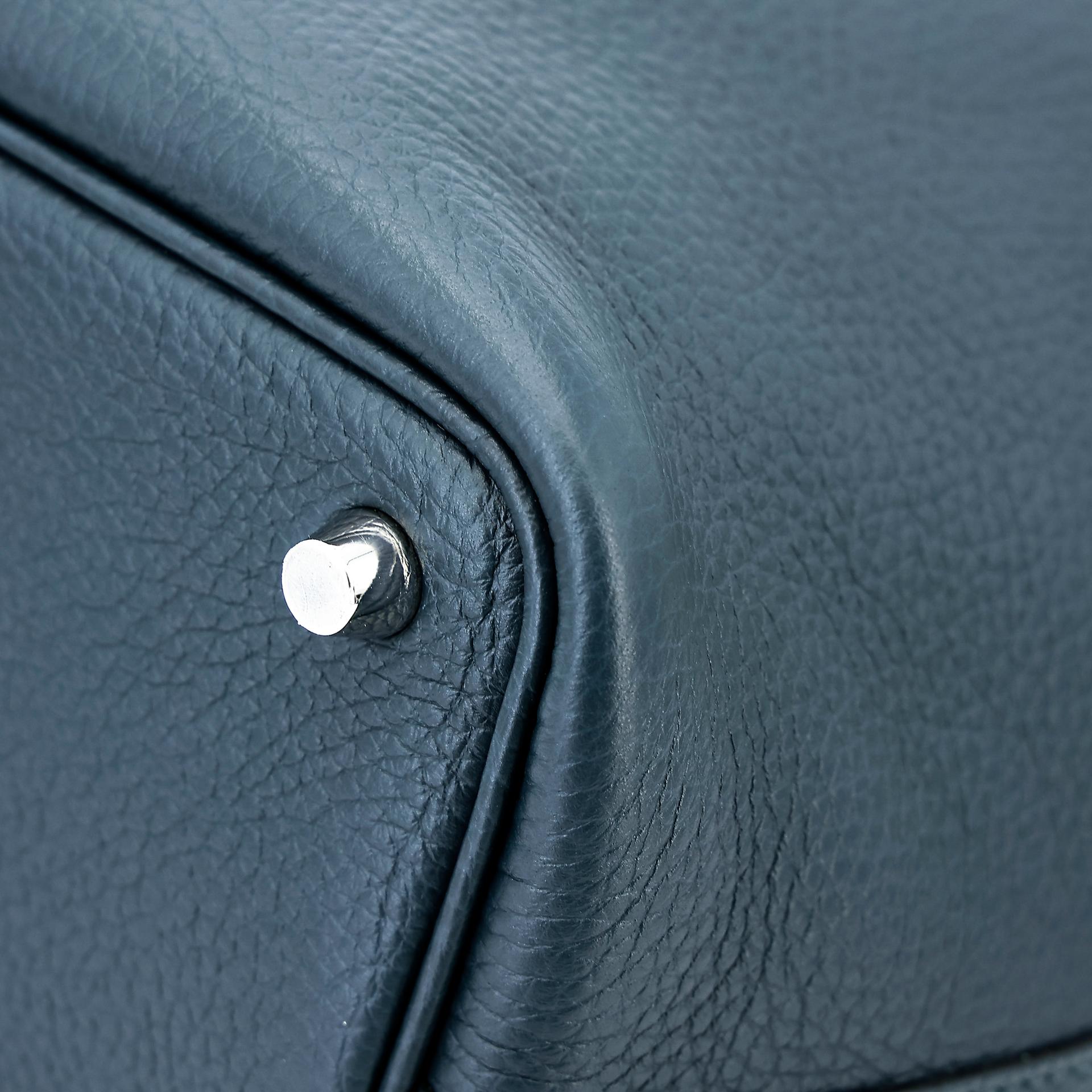 Unused ( Rank NS ) HERMÈS Picotin Lock PM Vert Cypress (6O) Clemence Palladium hardware Z (2021) - 7