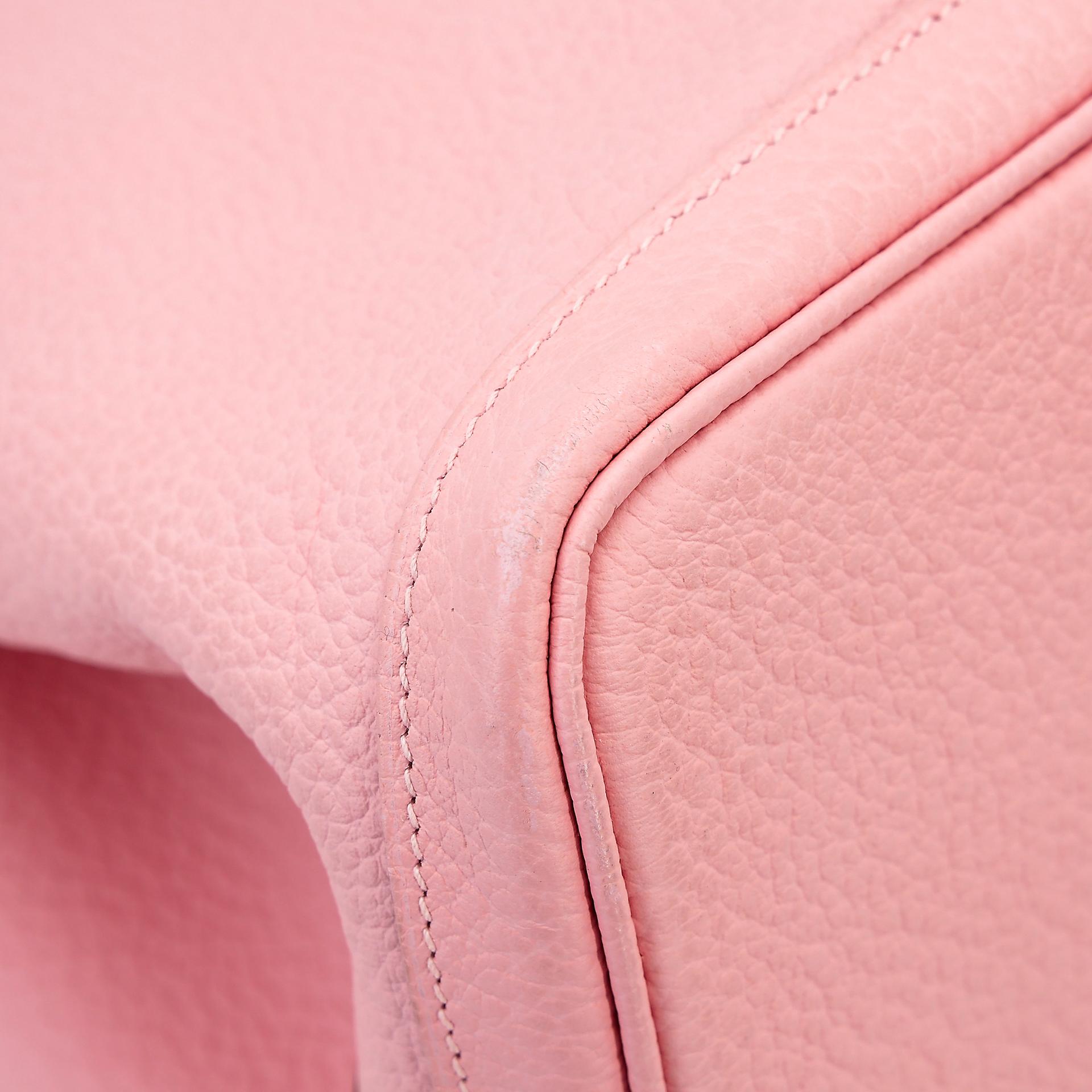 Very Good ( Rank A) HERMÈS Garden Party PM Rose Sakura (3Q) Country Palladium hardware T (2015) - 9