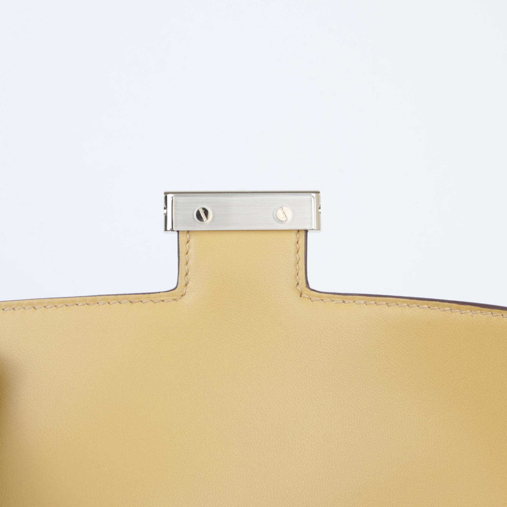 Brand New ( Rank N ) HERMÈS Constance Mini Dore (Y9) Chamkila Permabrass hardware W (2024) - 9