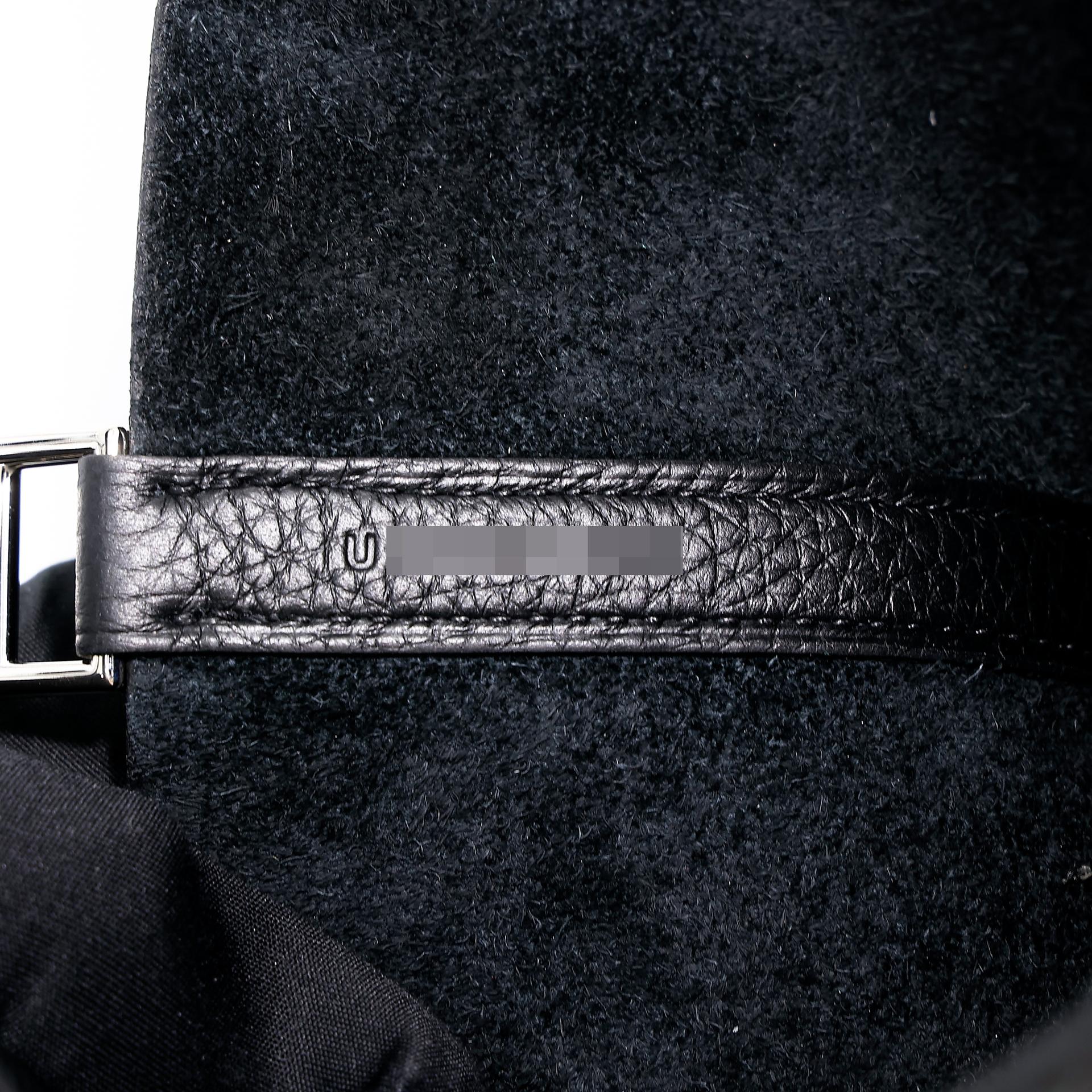 Unused ( Rank NS ) HERMÈS Picotin Lock PM Black (89) Clemence Palladium hardware U (2022) - 11