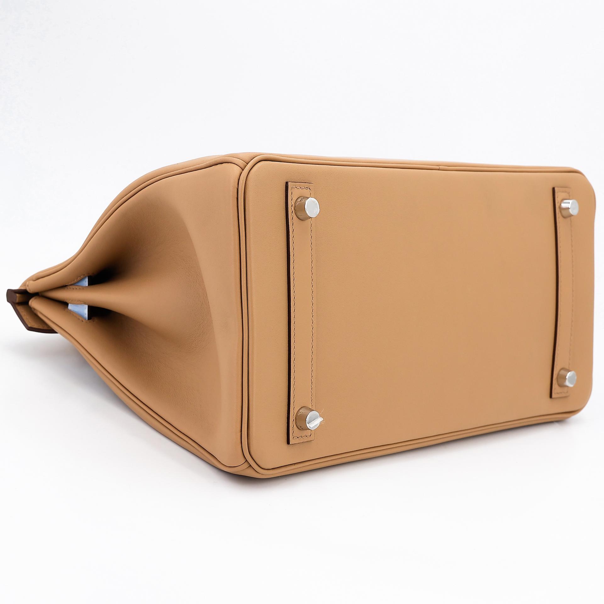 Unused ( Rank NS ) HERMÈS Limited Edition Birkin 30 Colormatic Chai (0M) Lime (9R) Bleu Brume (T0) Mauve Sylvestre (X9) Swift Palladium hardware U (2022) - 7