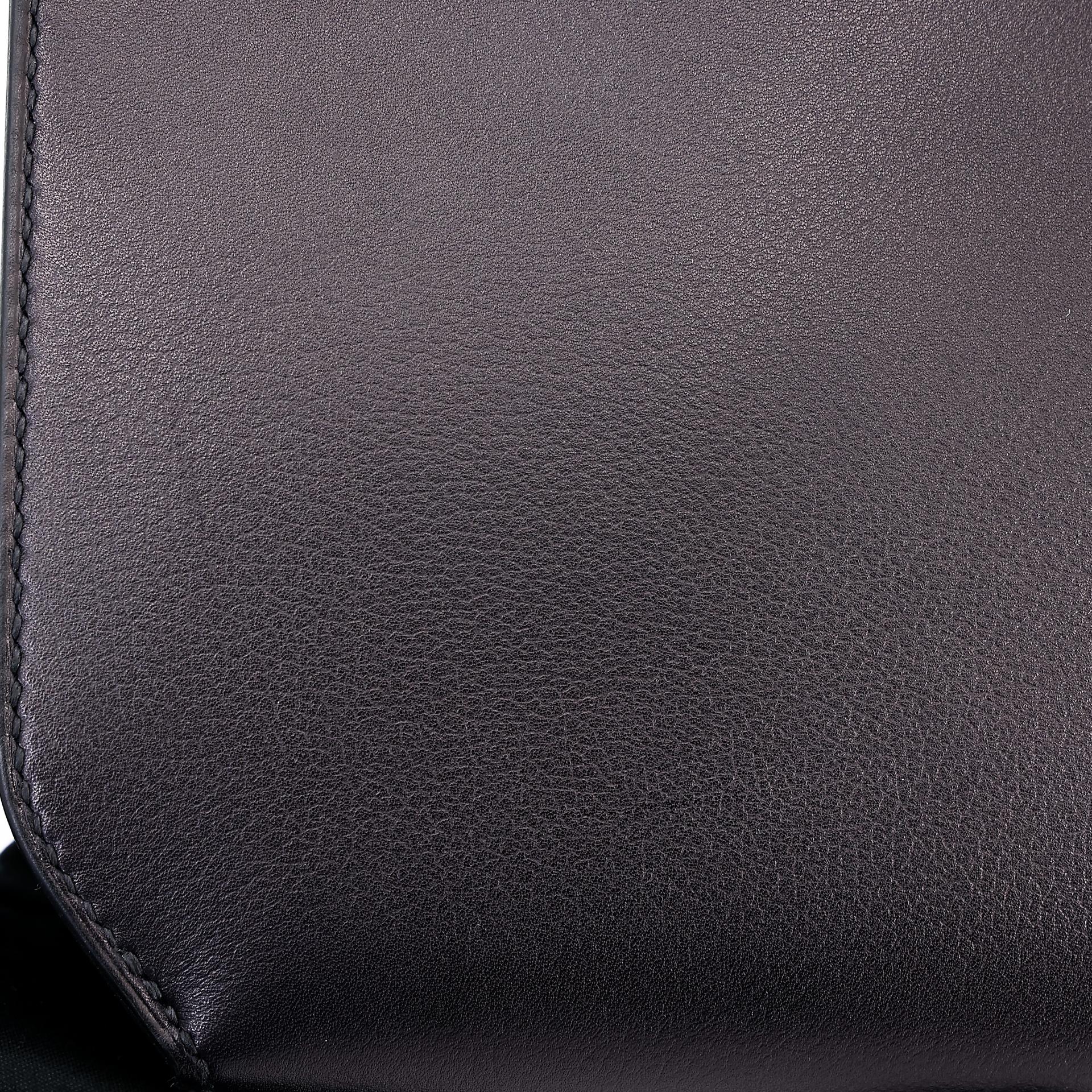 Excellent ( Rank SA ) HERMÈS Kelly depeches 25 Touch Bleu Nuit (2Z) Evergrain Matte Alligator Palladium hardware Z (2021) - 14