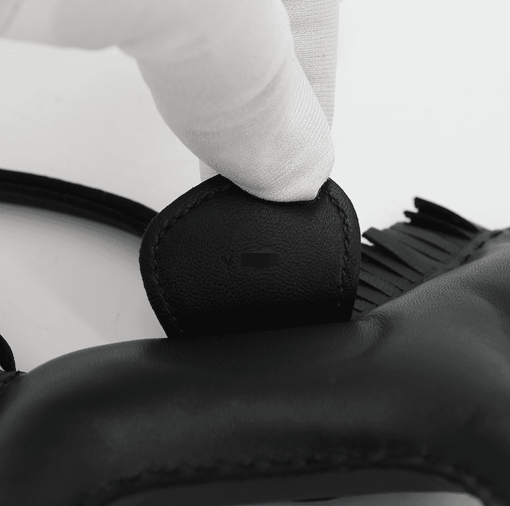 Brand New ( Rank N ) HERMÈS Rodeo PM Noir (89) Agneau Y (2020) - 5
