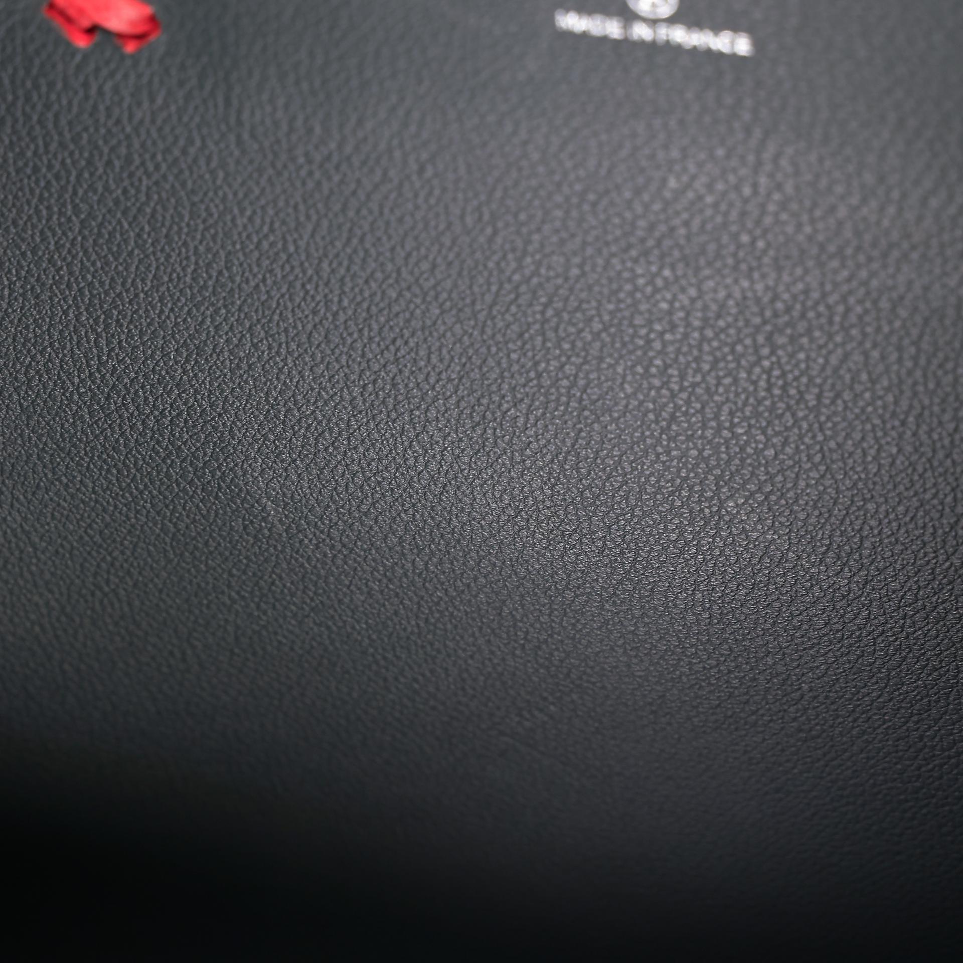 Unused ( Rank NS ) HERMÈS Panier en osier GM Aleatoire Rouge Tomate (S5) Bleu Orage (Y7) Osier Wicker Epsom - 14