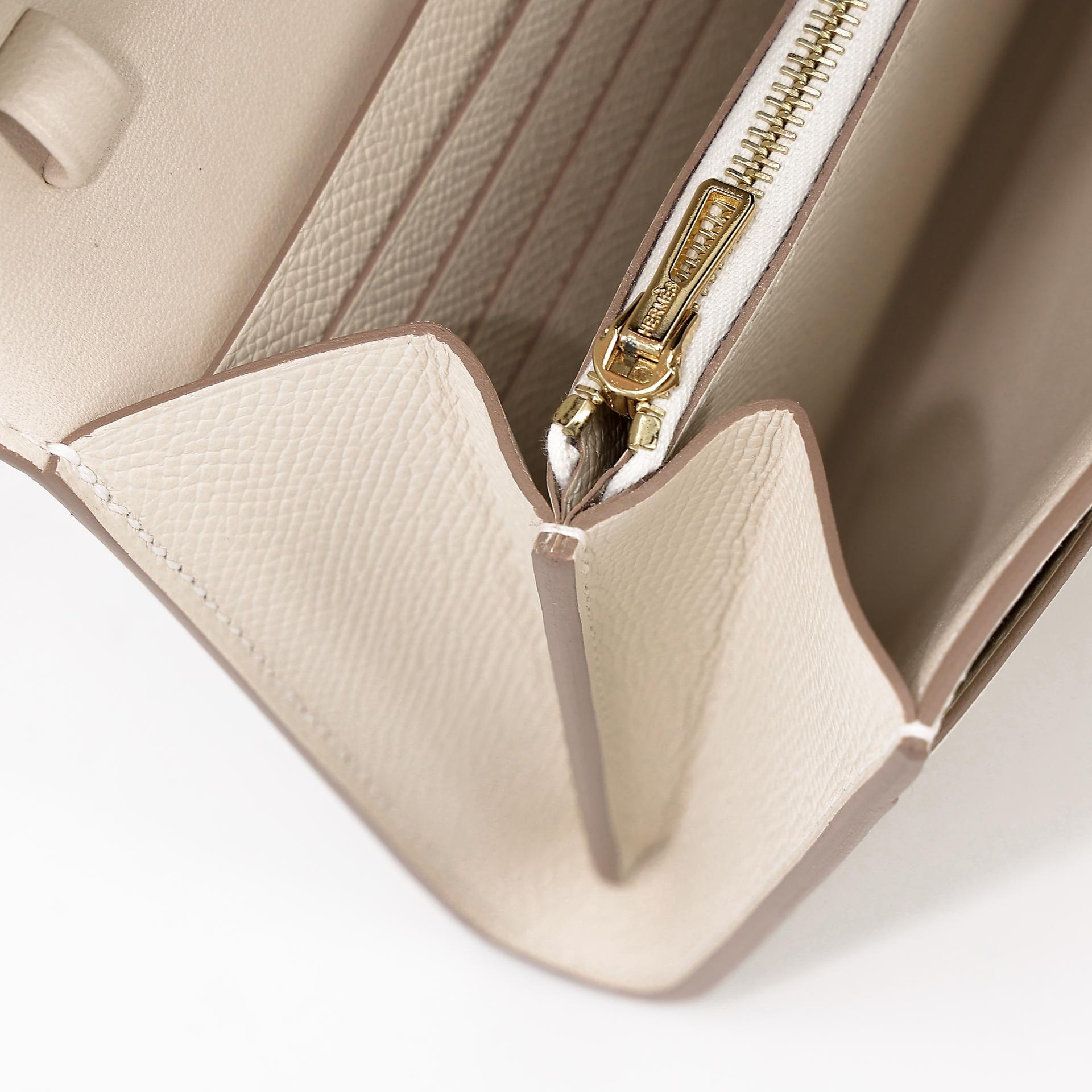Brand New ( Rank N ) HERMÈS Constance To Go Craie (10) Epsom Gold hardware W (2024) - 13