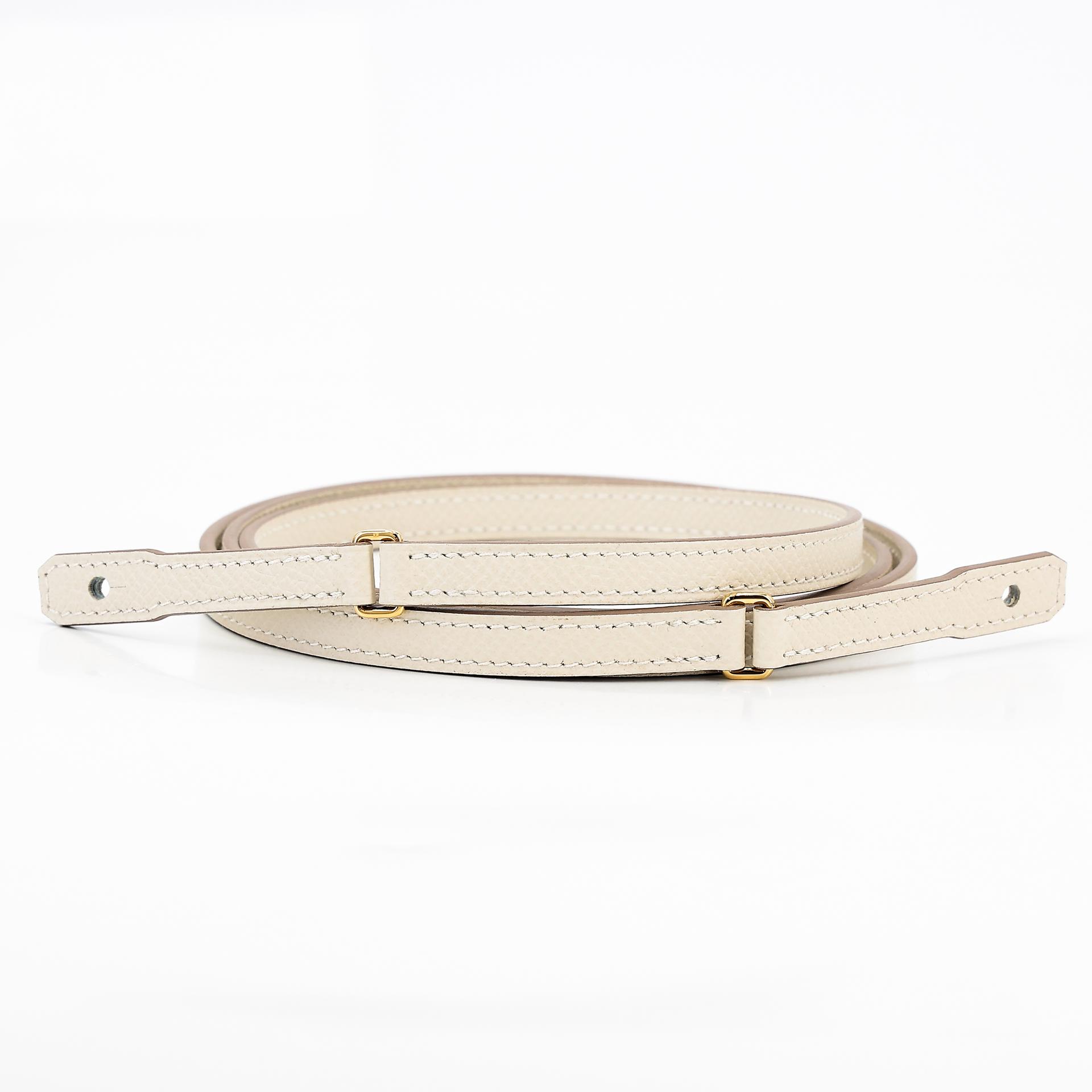 Brand New ( Rank N ) HERMÈS Constance To Go Craie (10) Epsom Gold hardware W (2024) - 18