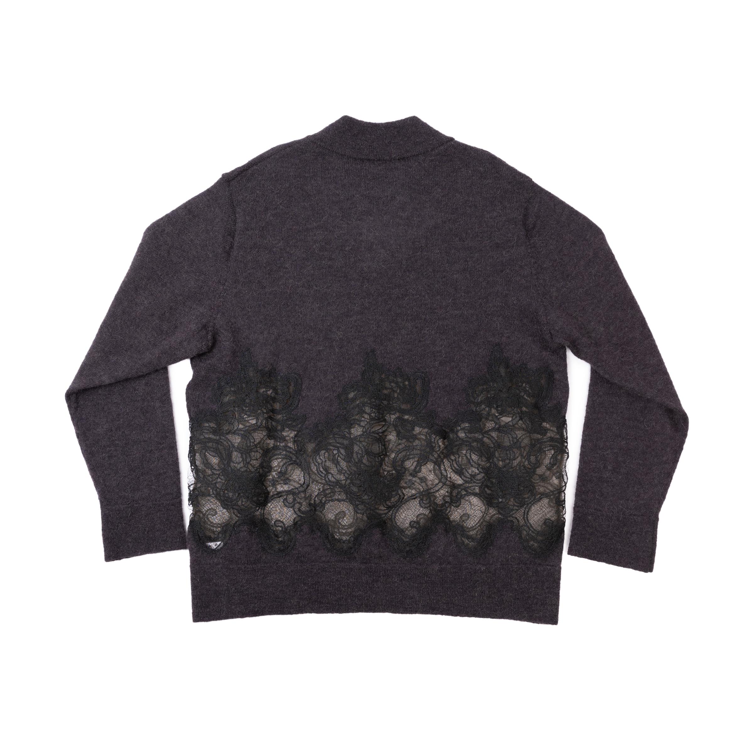 Unused ( Rank NS )VIKTOR & ROLF Graceful Haute Fantaisie Sweater Charcoal - 2