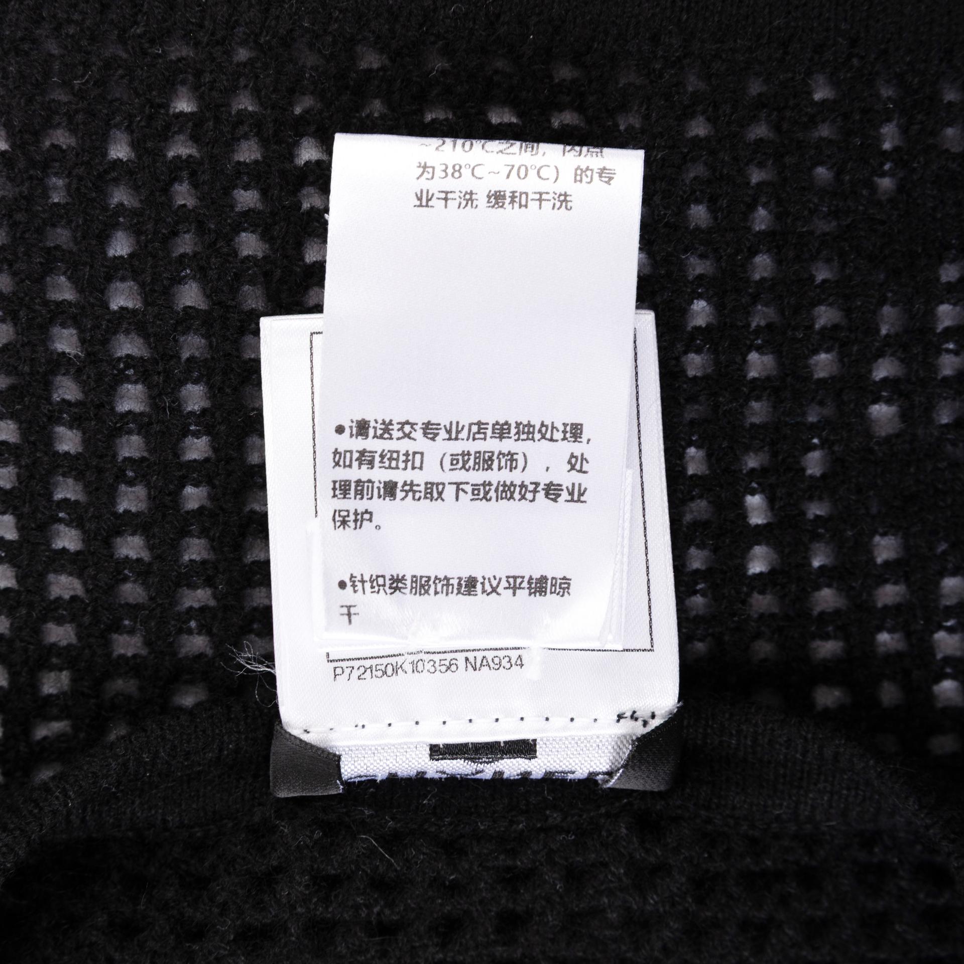 Excellent ( Rank SA ) CHANEL CHANEL CC Rhinestone Camisole Tops Black White Cotton - 10